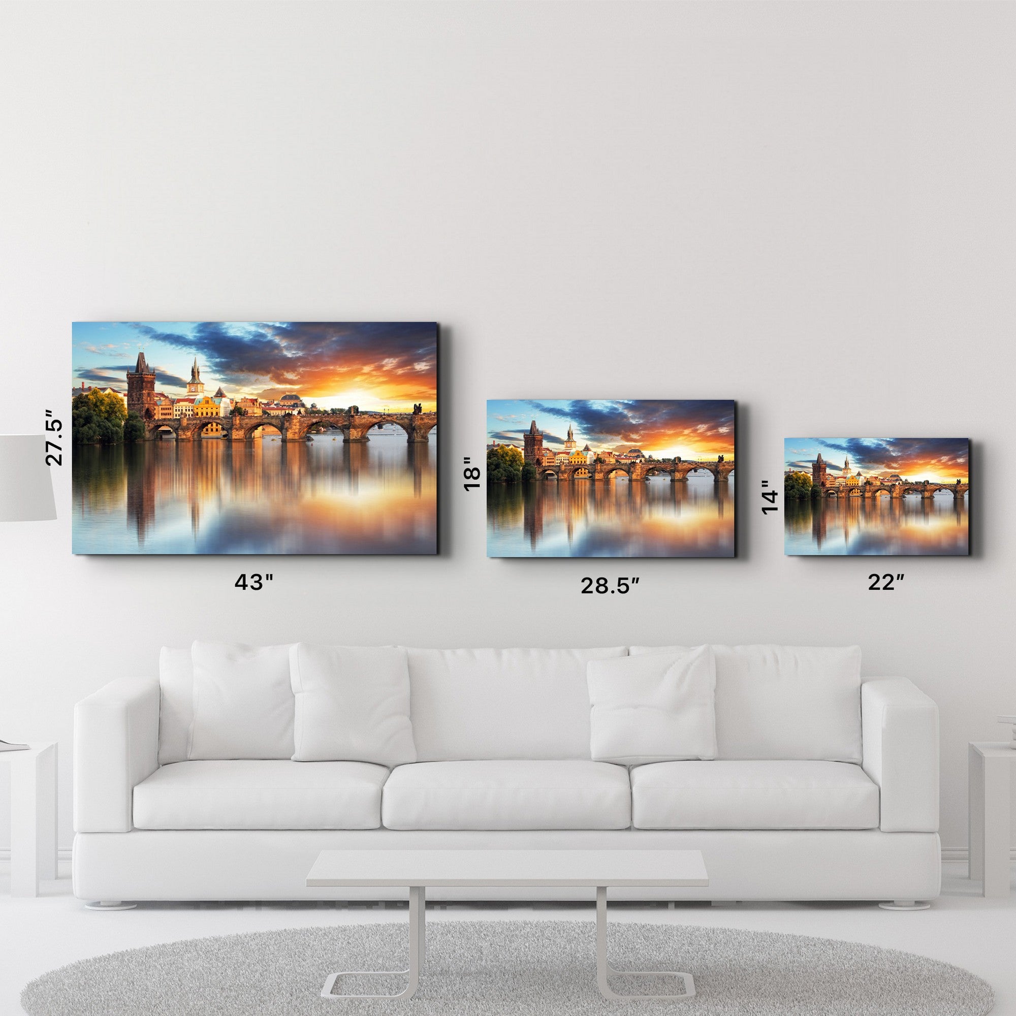 Arte Decorativa em Vidro Temperado Multicolor 35x55cm - Impressão UV de Alta Qualidade