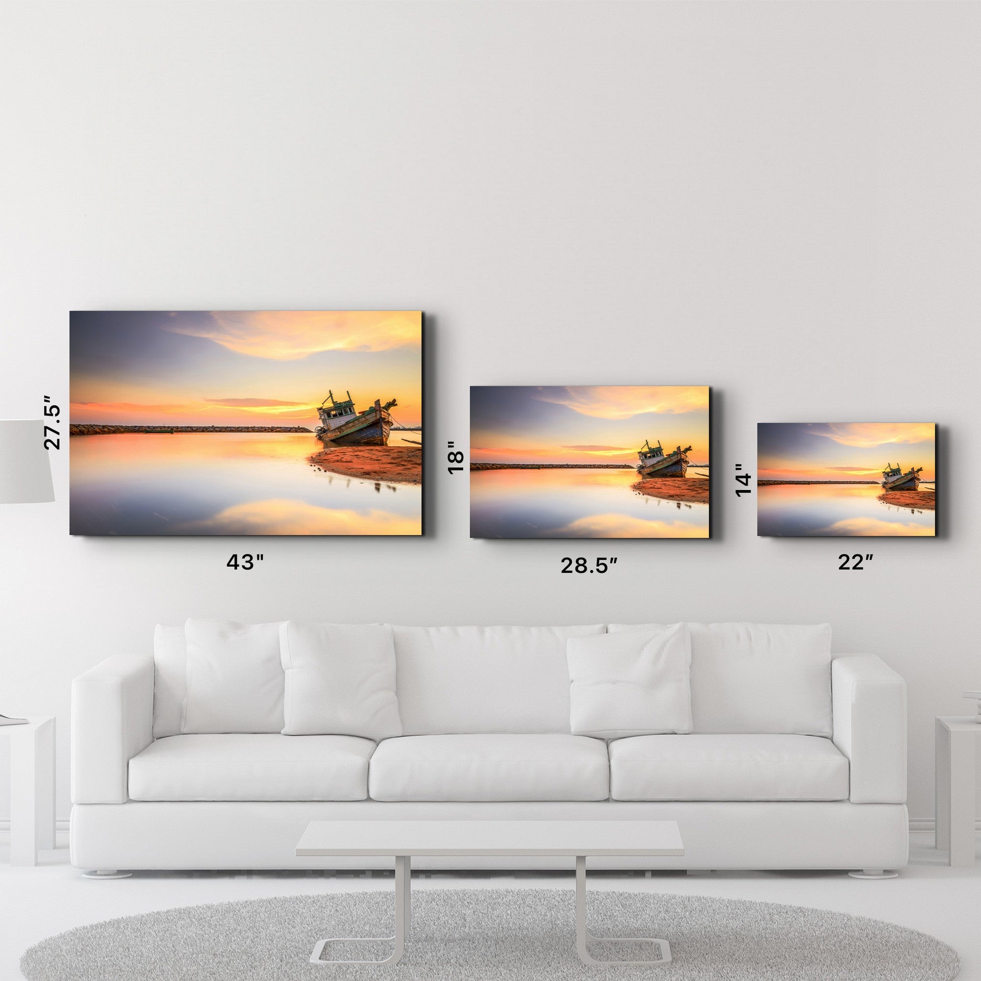 Arte Decorativa em Vidro Temperado Multicolor 70x110cm - Impressão UV de Alta Qualidade