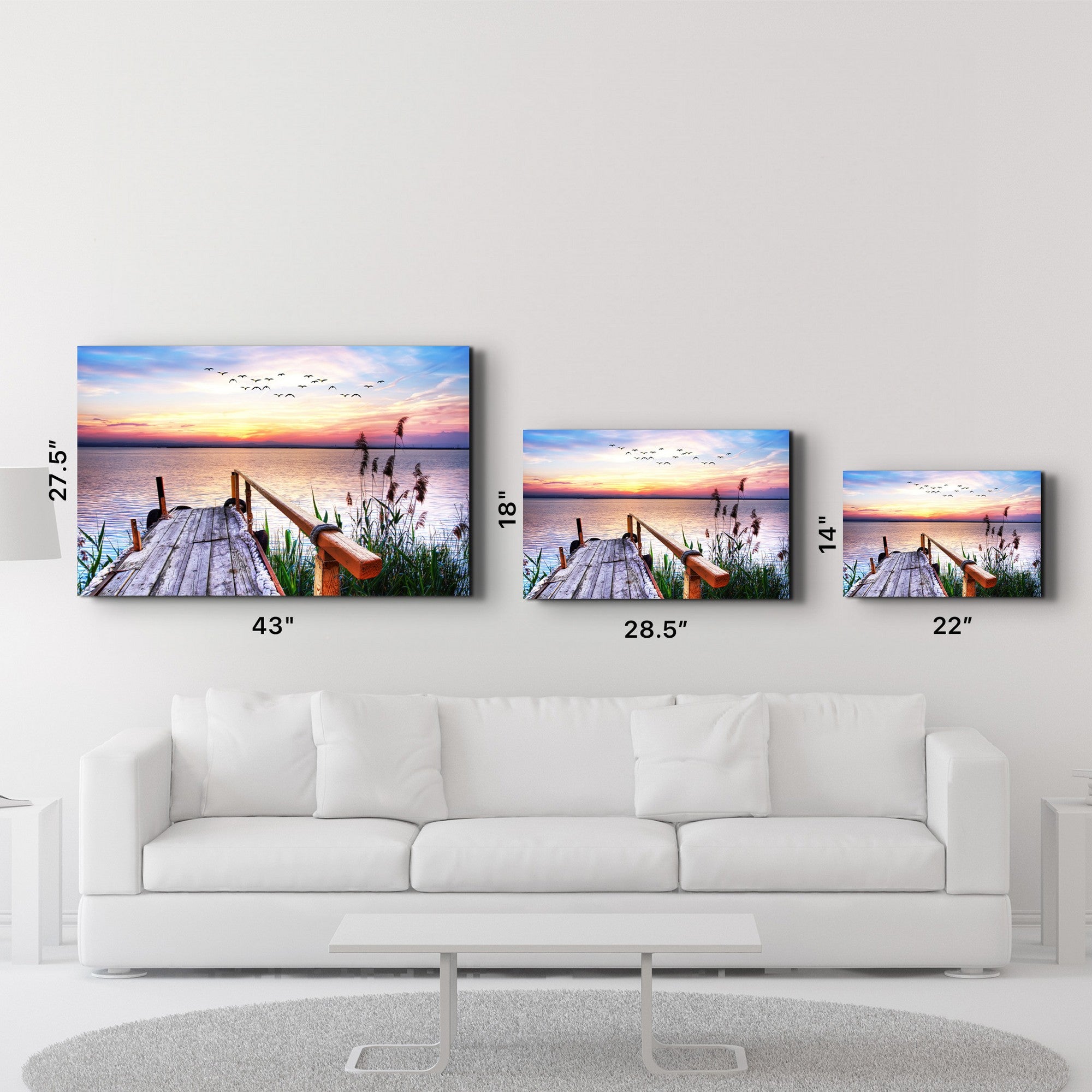 Arte em Vidro Temperado Multicolor 35x55cm - Pintura Decorativa UV de Alta Qualidade