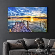 Arte em Vidro Temperado Multicolor 35x55cm - Pintura Decorativa UV de Alta Qualidade