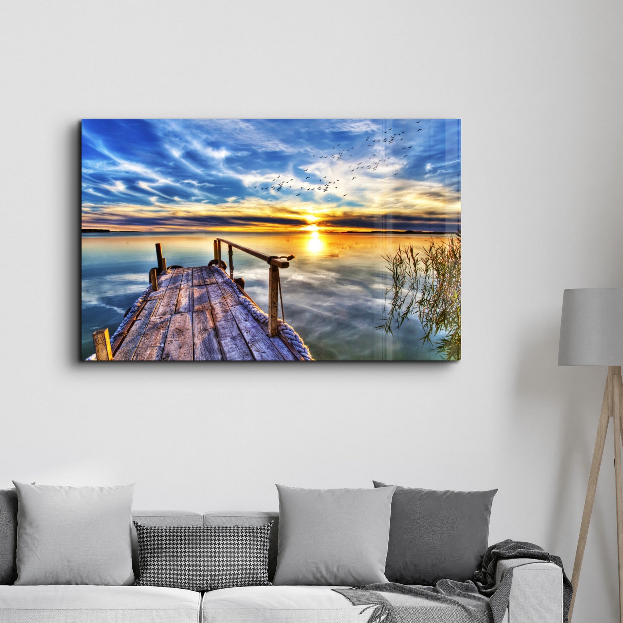 Arte em Vidro Temperado Multicolor 70x110cm - Pintura Decorativa UV de Alta Qualidade