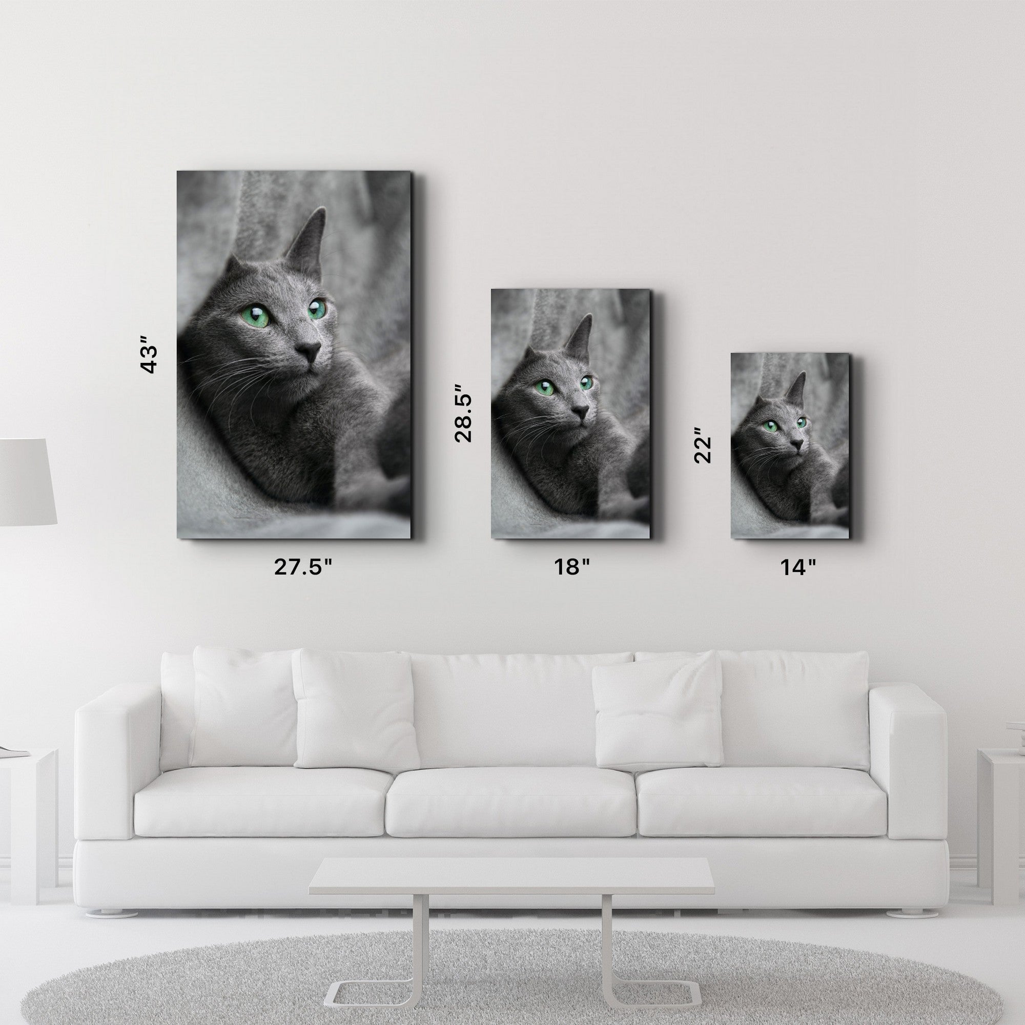 Quadro Decorativo em Vidro Temperado (4 mm), 35 x 55 cm, Multicolor, Impressão UV – OGLS-2081