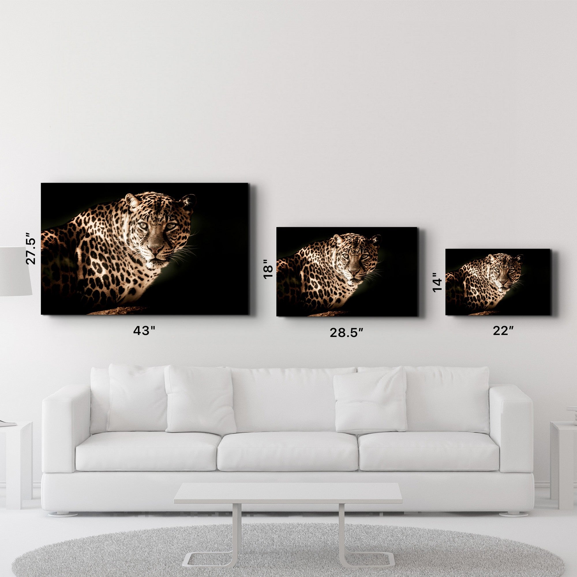 Quadro Decorativo em Vidro Temperado Multicolor 35x55cm - Impressão UV de Alta Qualidade