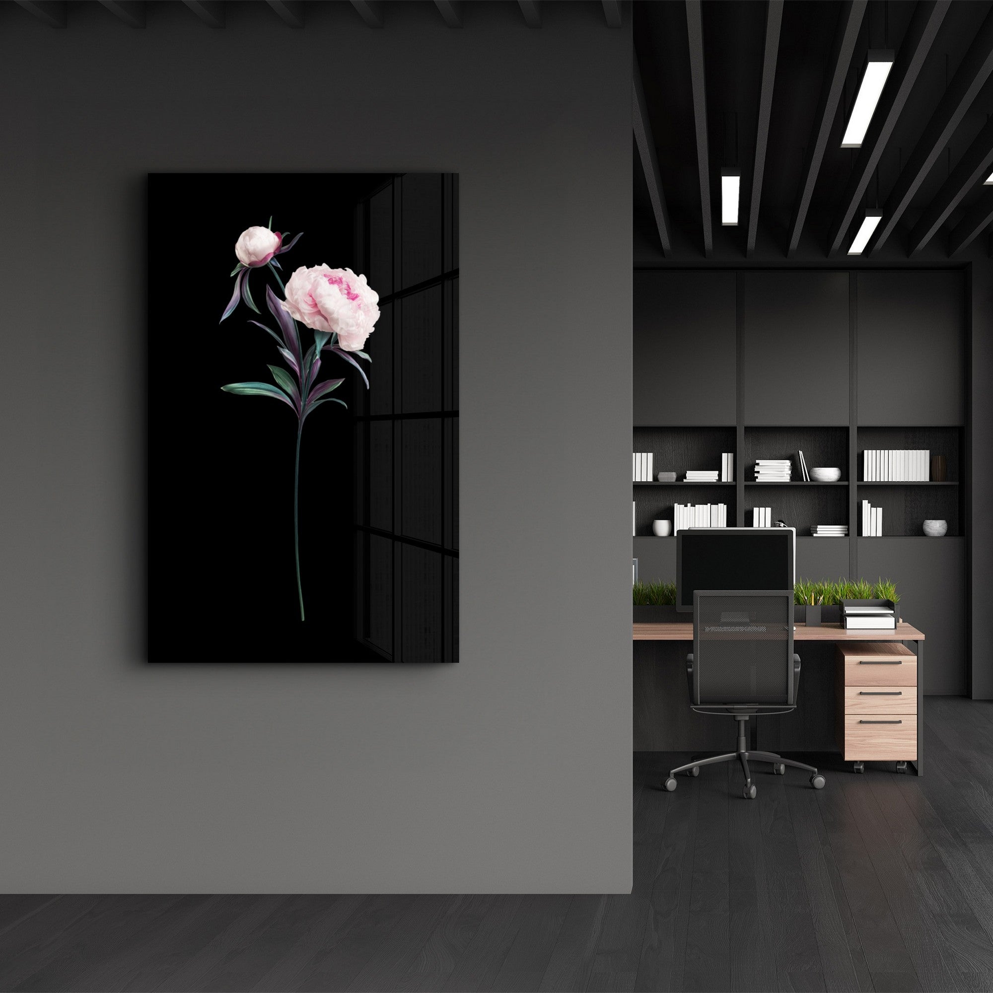 Arte Decorativa em Vidro Temperado Multicolor 35x55cm - Impressão UV de Alta Qualidade