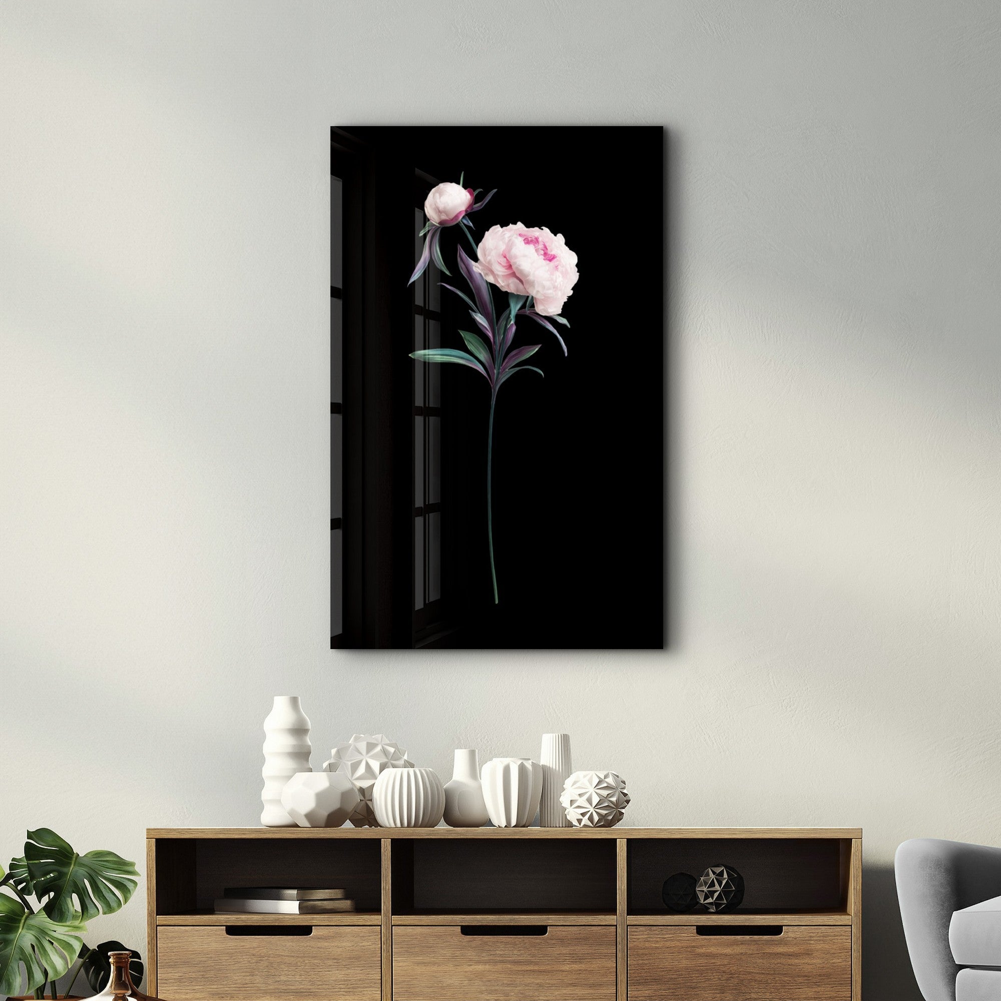 Arte em Vidro Temperado Multicolor 70x110cm - Pintura Decorativa UV de Alta Qualidade