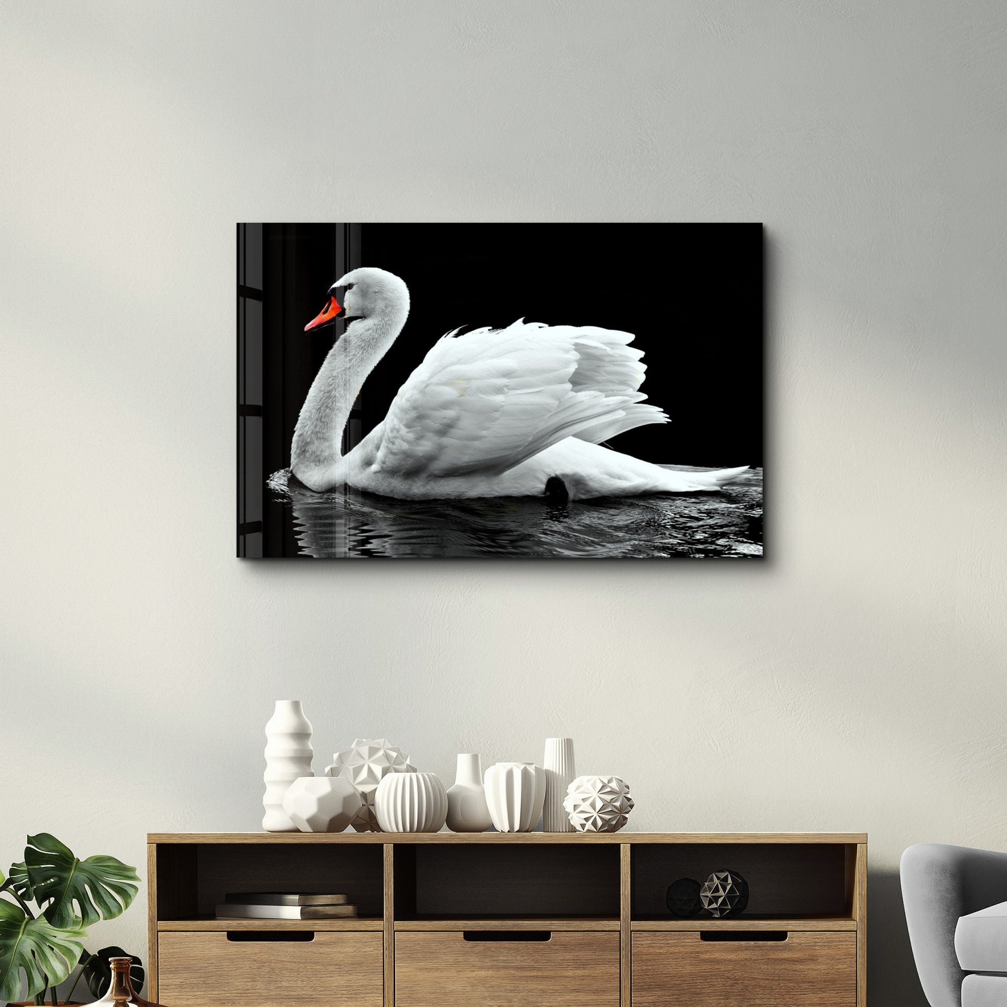 Arte em Vidro Temperado Multicolor 35x55cm - Pintura Decorativa UV de Alta Qualidade