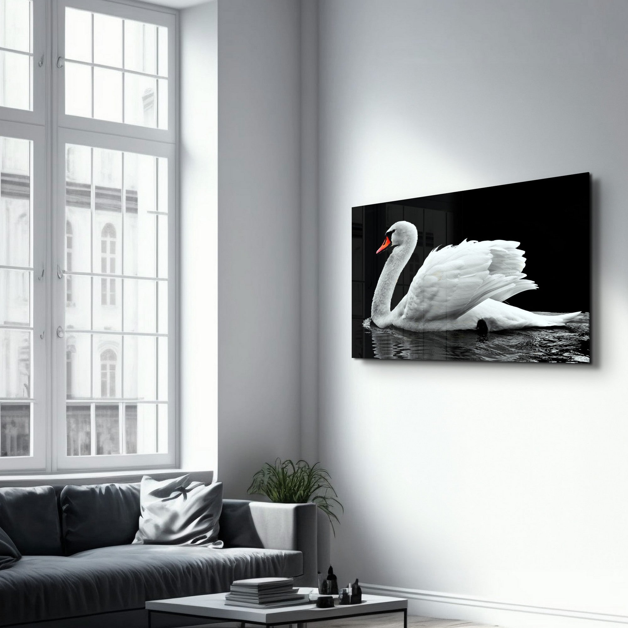 Arte em Vidro Temperado Multicolor 35x55cm - Pintura Decorativa UV de Alta Qualidade