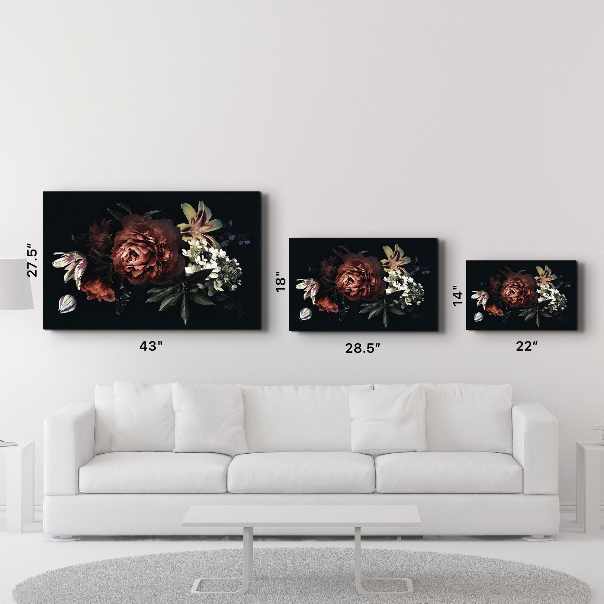 Arte Decorativa em Vidro Temperado Multicolor 35x55cm - Impressão UV de Alta Qualidade