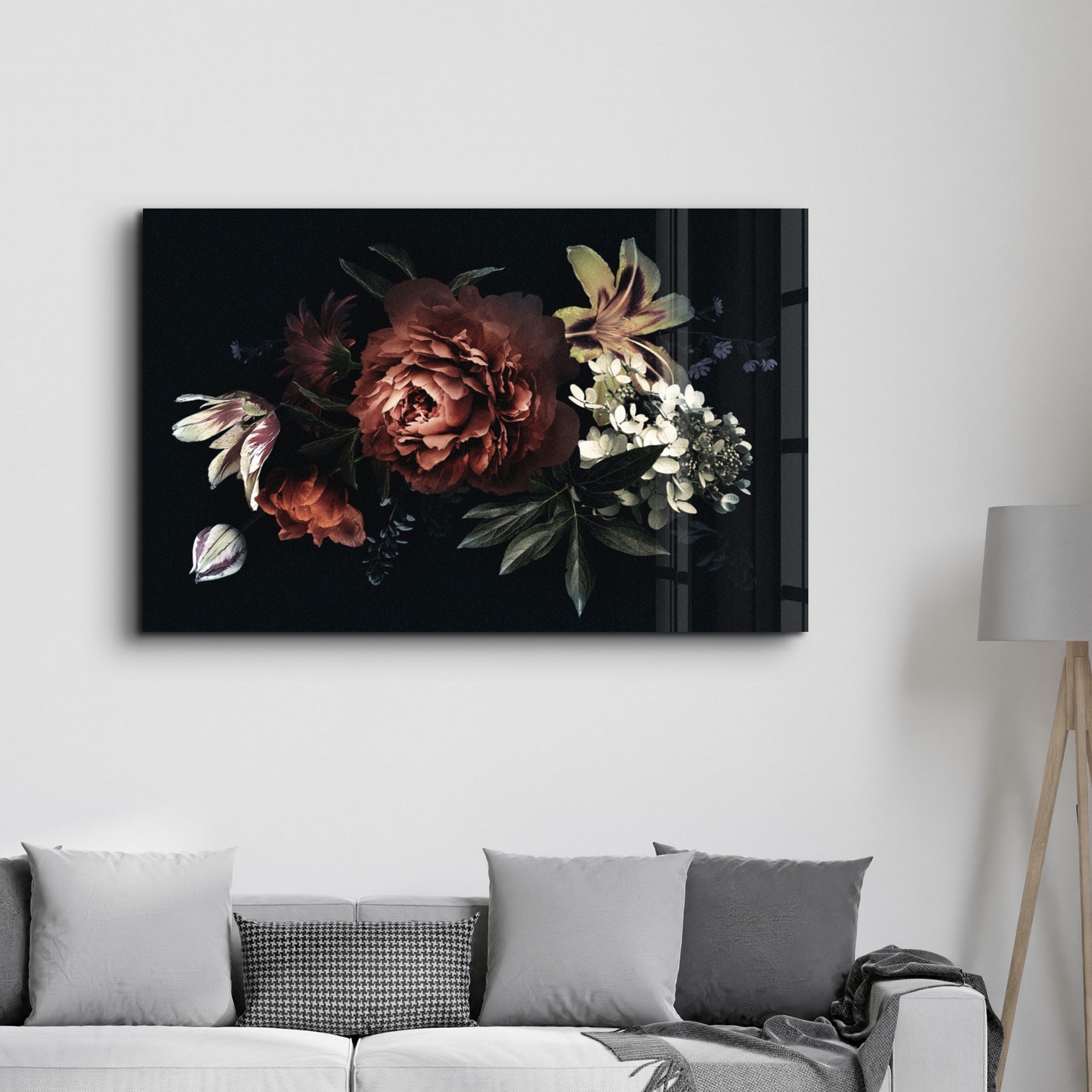 Arte em Vidro Temperado Multicolor 70x110cm - Pintura Decorativa UV de Alta Qualidade