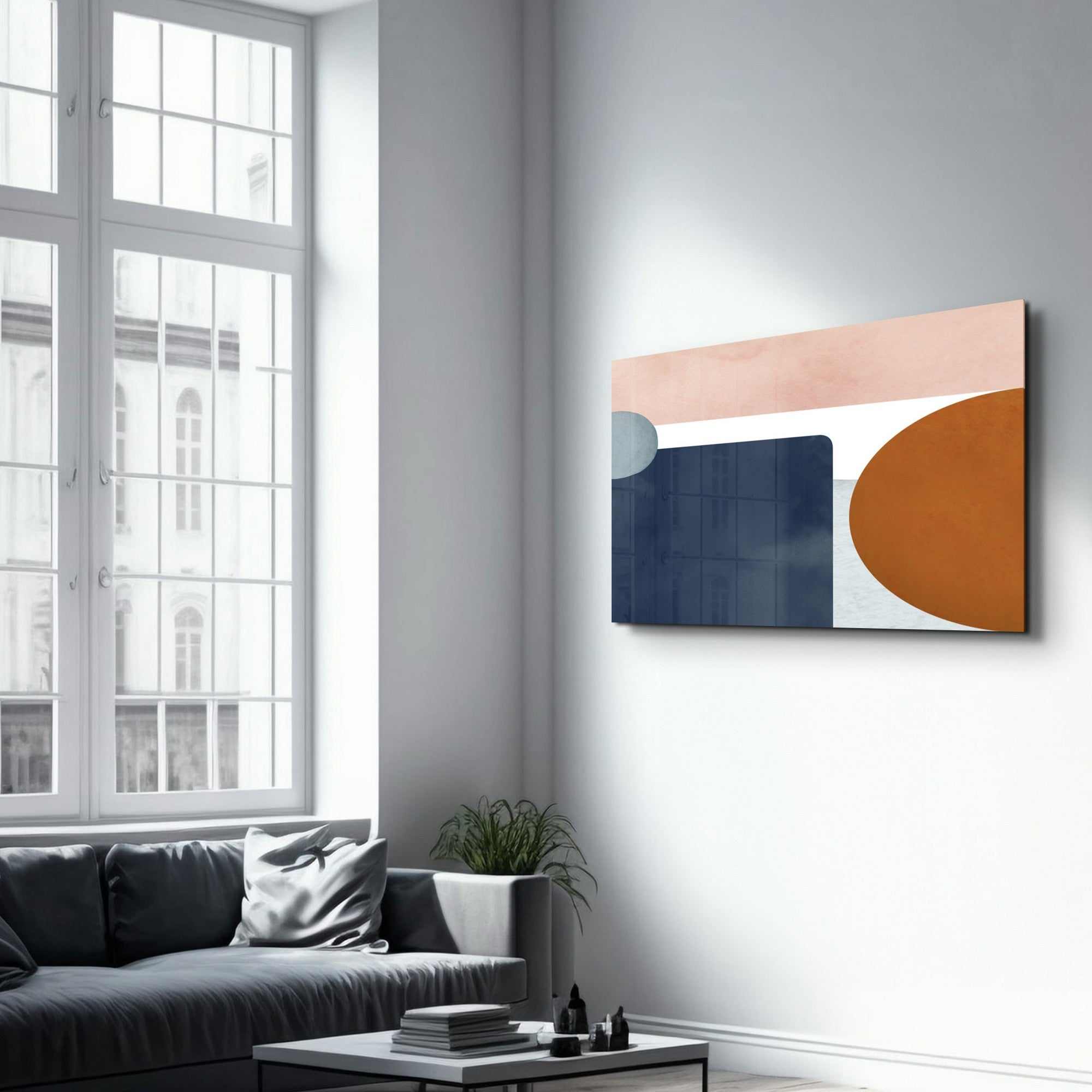 Quadro Decorativo em Vidro Temperado 35x55 cm Multicolor (OGLS-3031) - Impressão UV, 4 mm