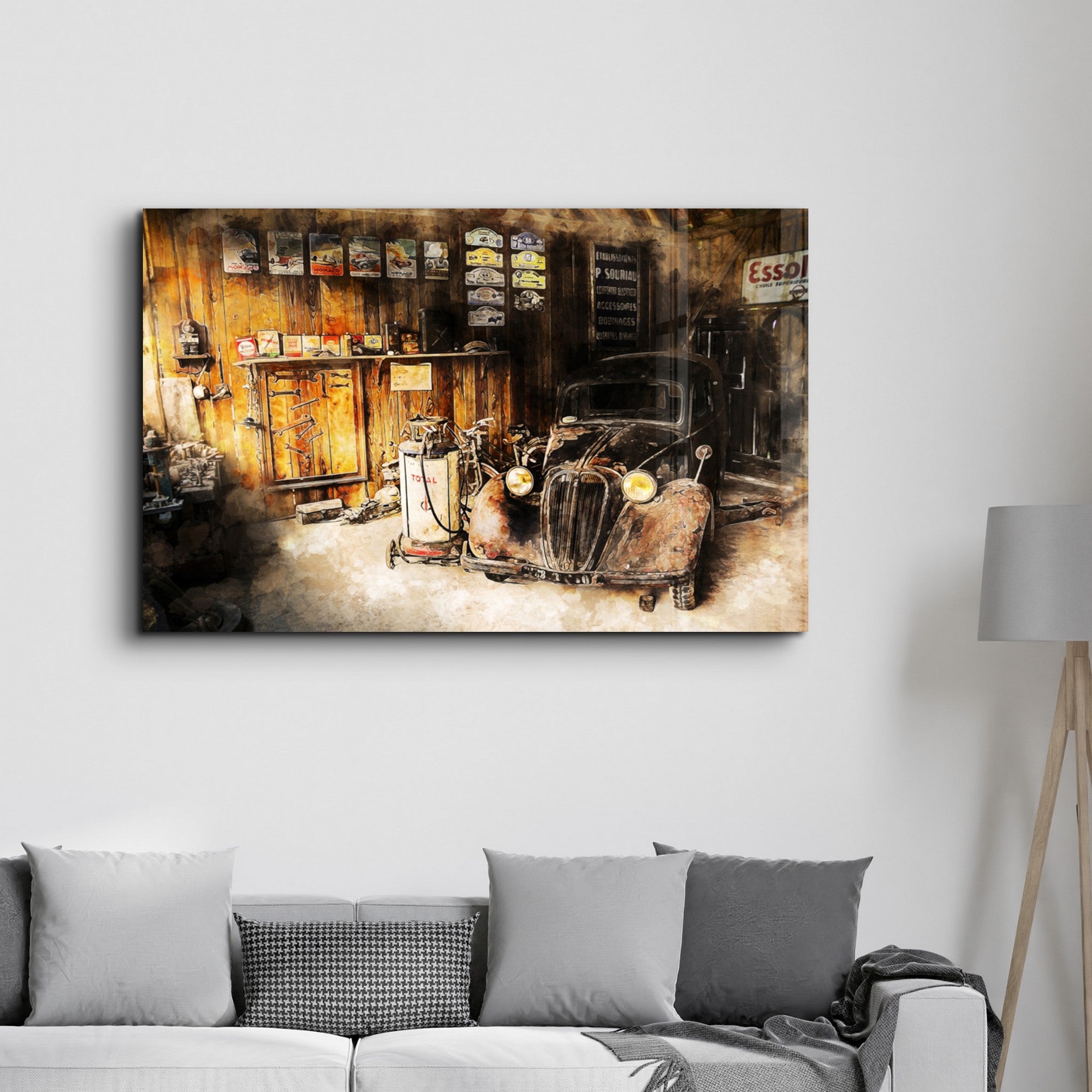 Arte em Vidro Temperado Multicolor 35x55cm - Pintura Decorativa UV de Alta Qualidade