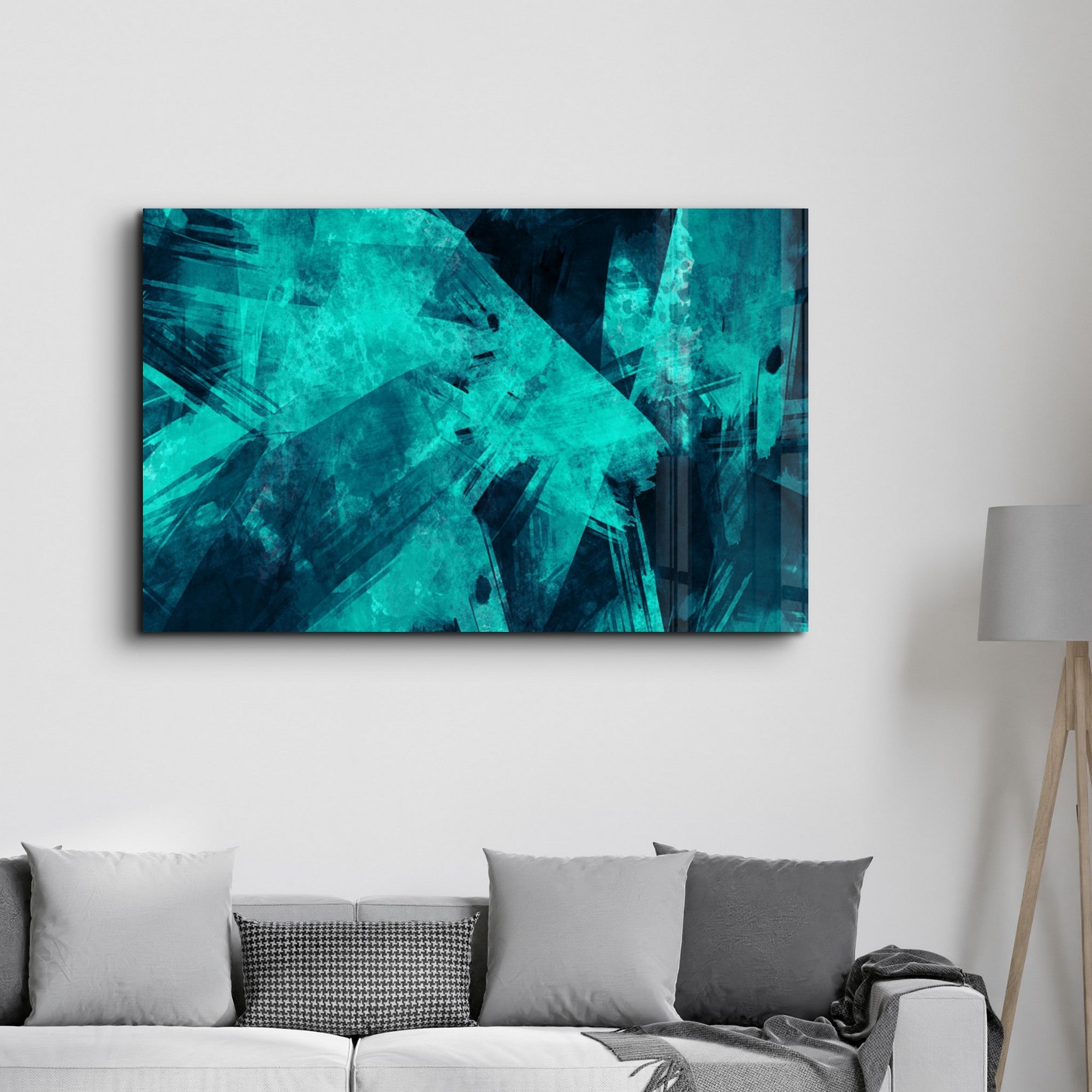 Arte em Vidro Temperado Multicolor 70x110cm - Pintura Decorativa UV de Alta Qualidade