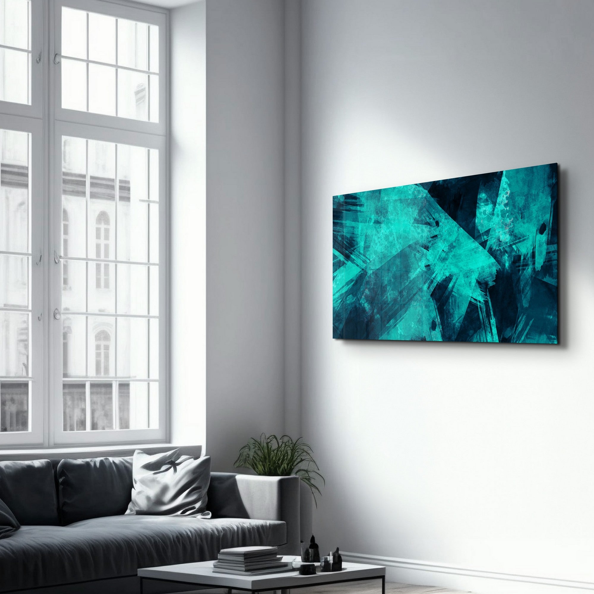 Arte em Vidro Temperado Multicolor 70x110cm - Pintura Decorativa UV de Alta Qualidade