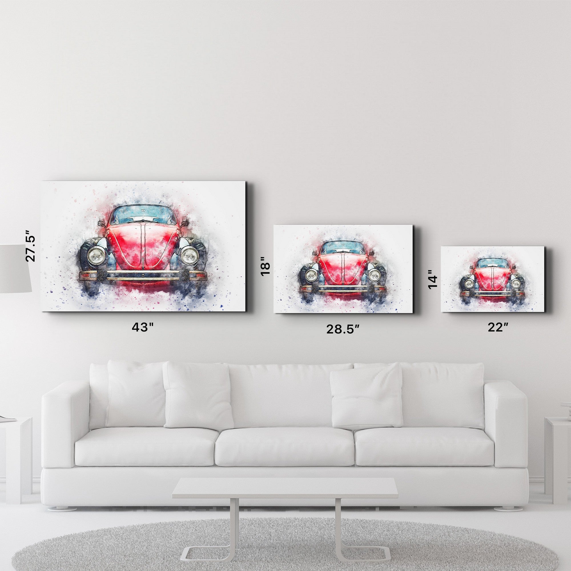 Arte em Vidro Temperado Multicolor 70x110cm - Pintura Decorativa UV Premium