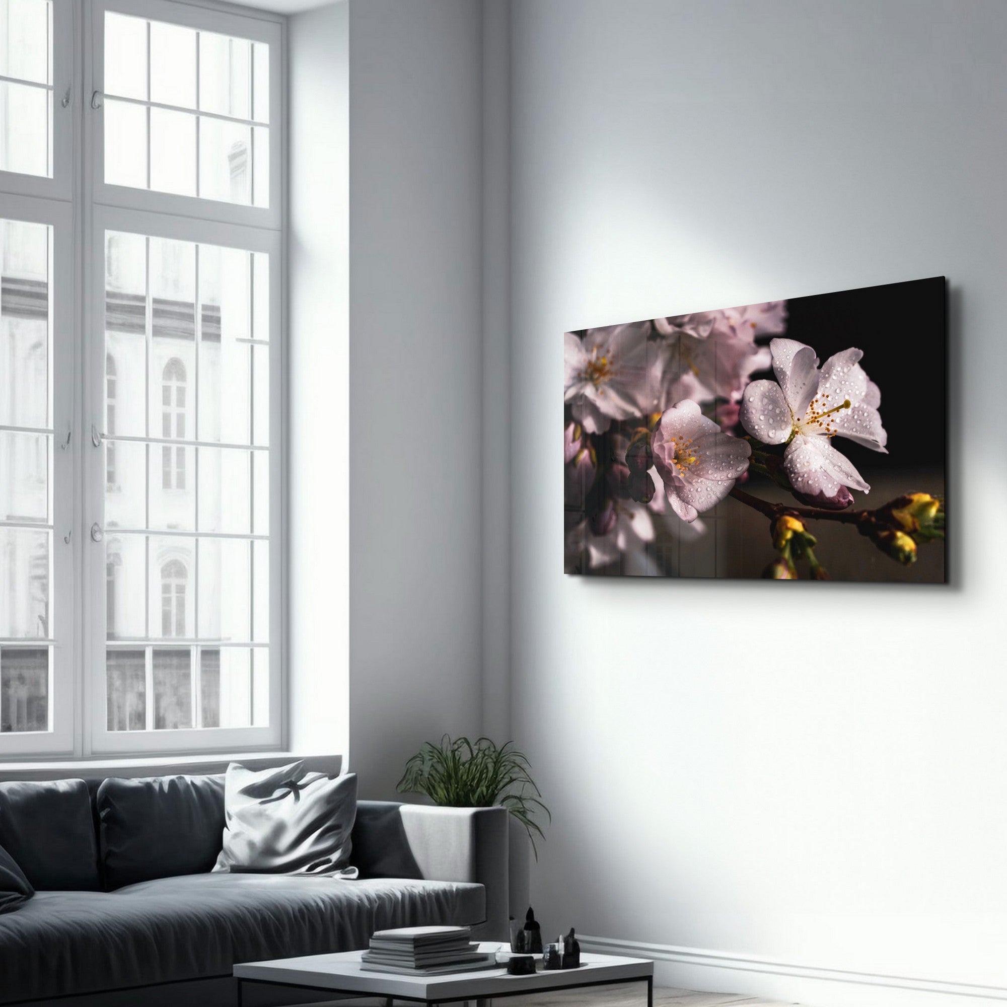 Quadro Decorativo em Vidro Temperado Multicolor 35x55cm - Impressão UV de Alta Qualidade