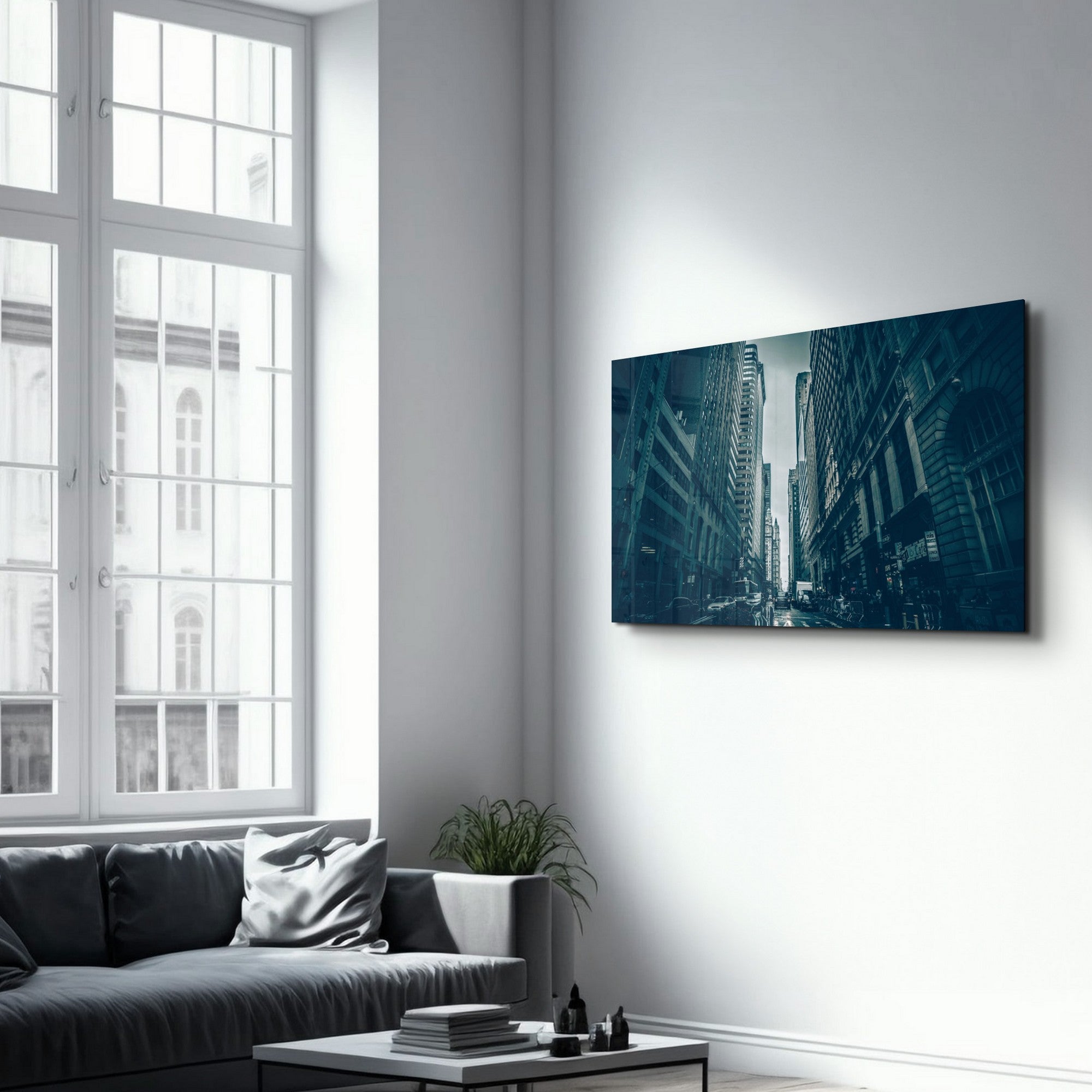 Quadro Decorativo em Vidro Temperado Multicolor 35x55cm - Impressão UV de Alta Qualidade