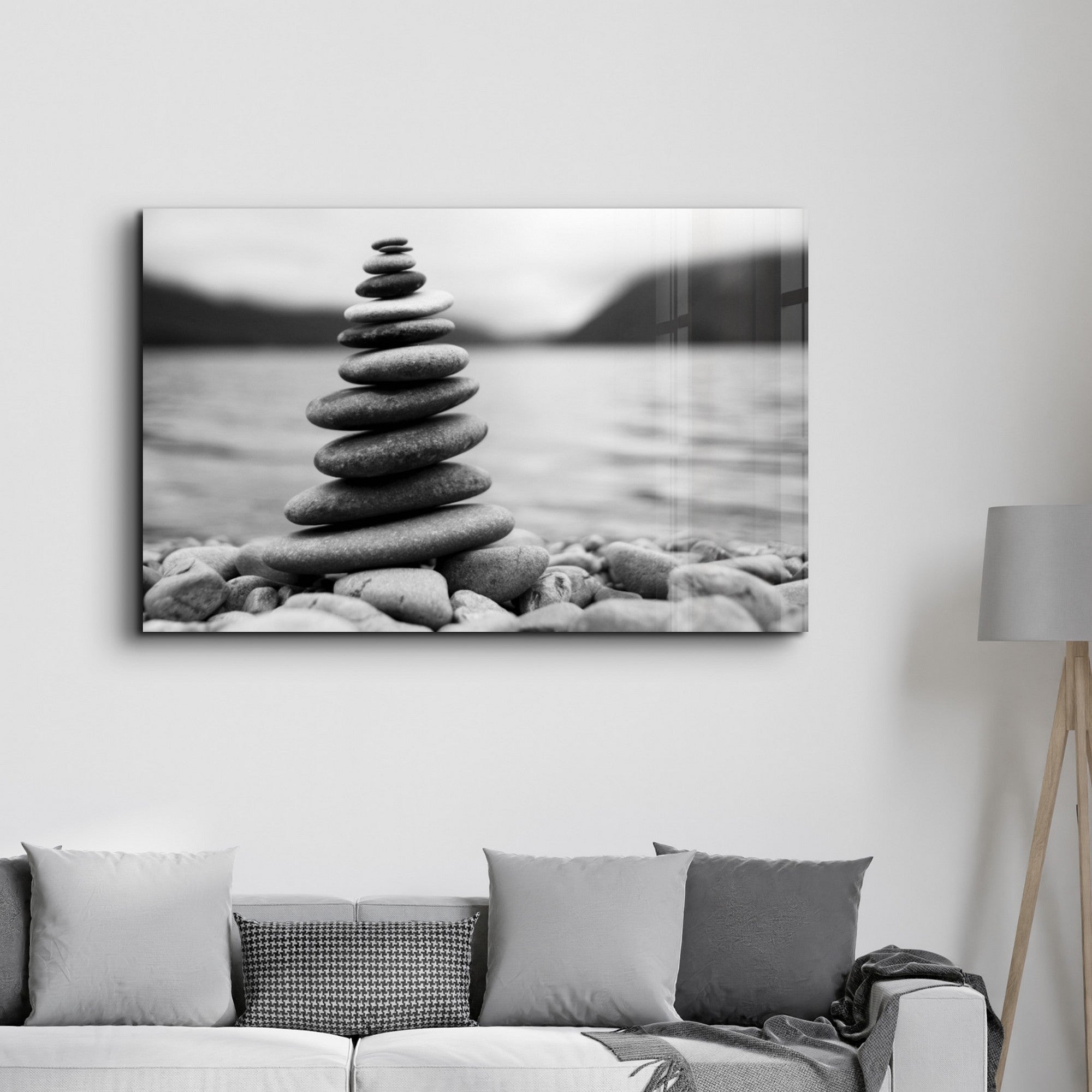 Quadro Decorativo em Vidro Temperado Multicolor 35 x 55 cm (4 mm) com Impressão UV – OGLS-3067