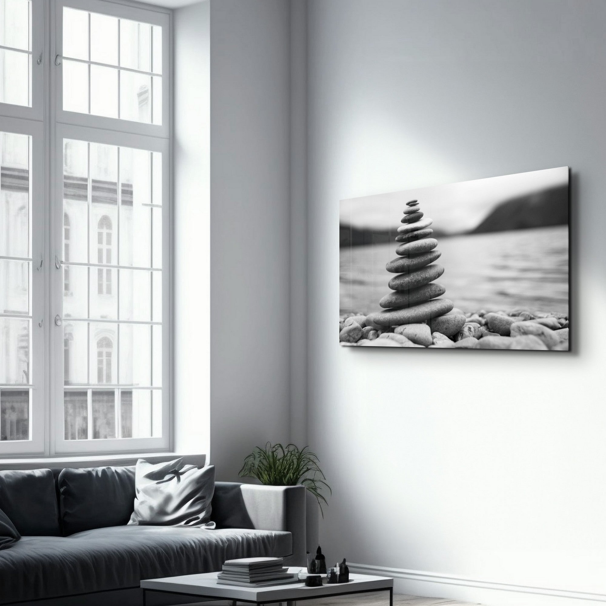 Quadro Decorativo em Vidro Temperado Multicolor 35 x 55 cm (4 mm) com Impressão UV – OGLS-3067