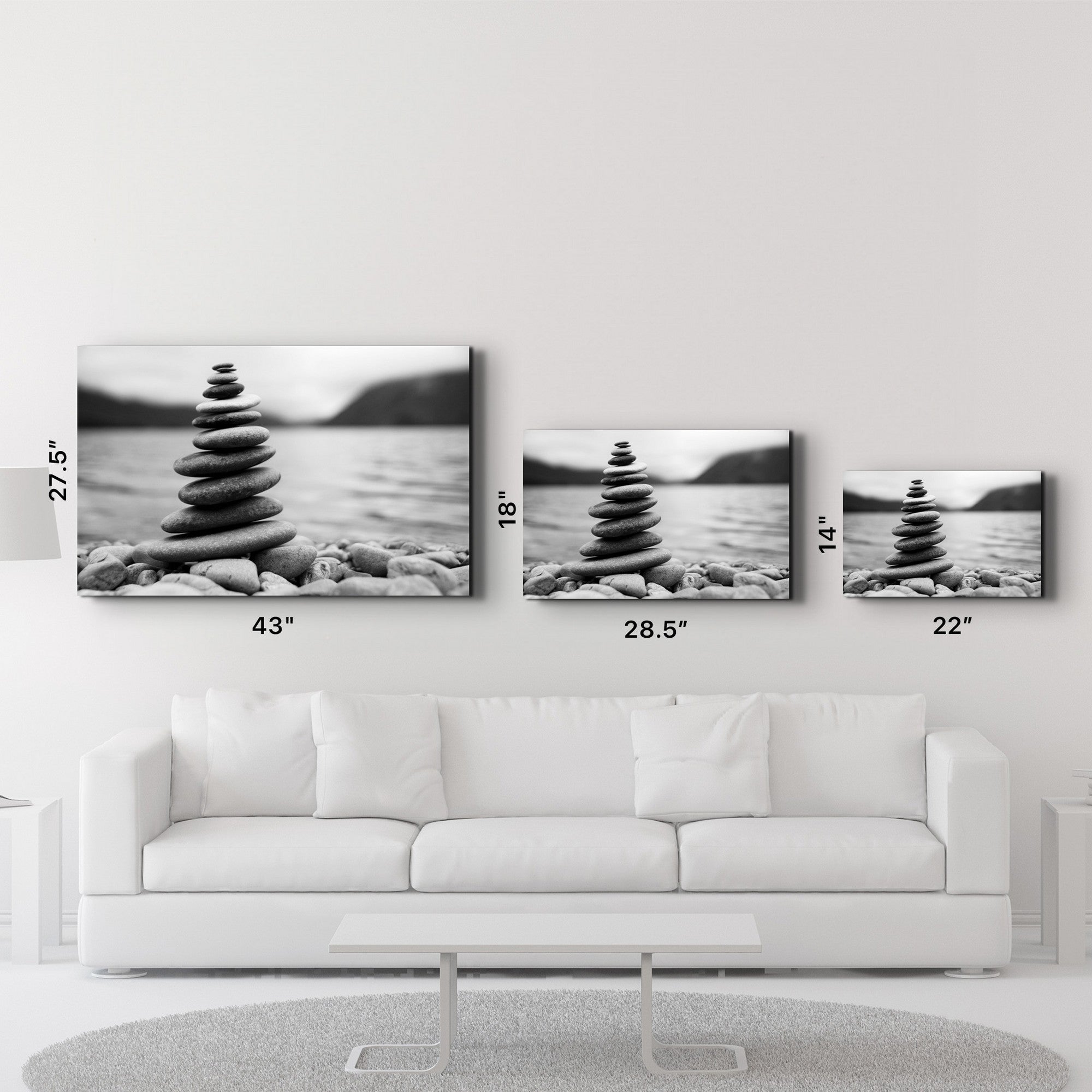 Quadro Decorativo em Vidro Temperado Multicolor 35 x 55 cm (4 mm) com Impressão UV – OGLS-3067