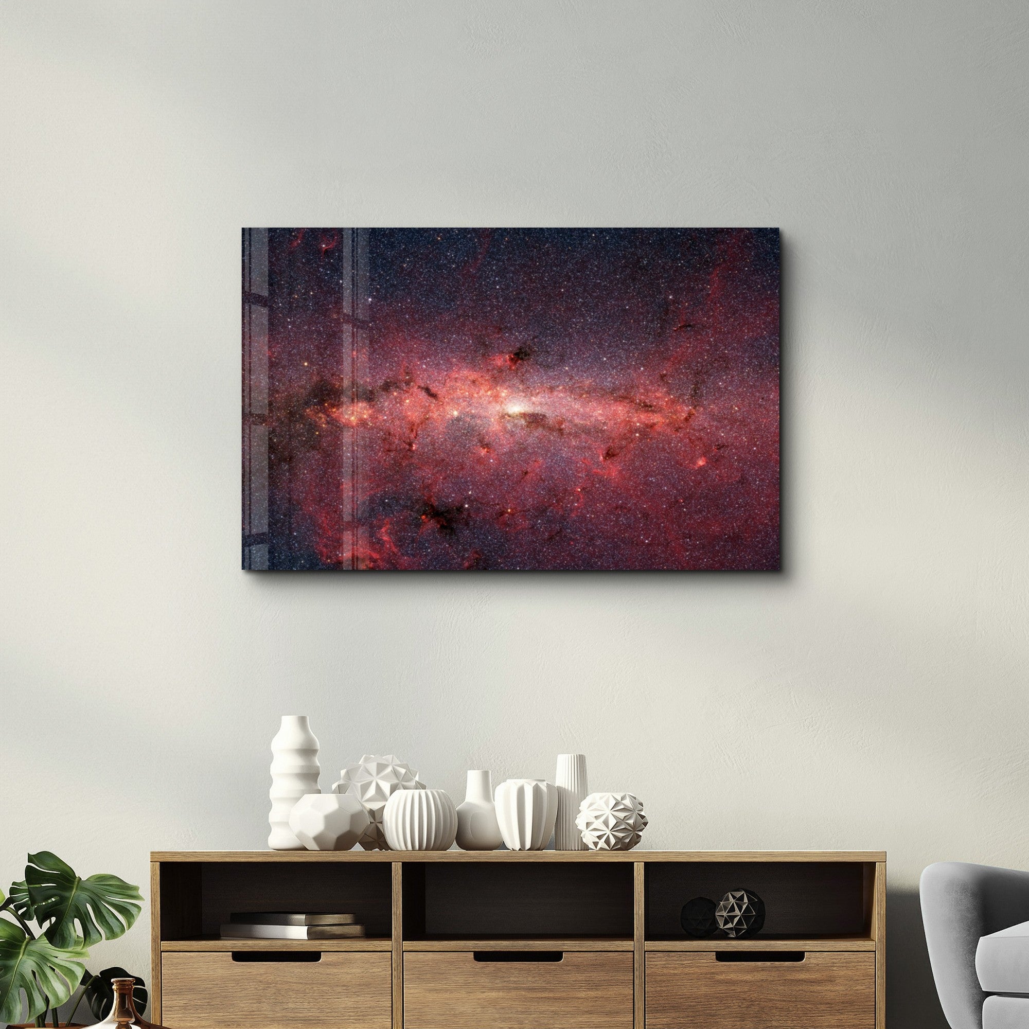 Quadro Decorativo em Vidro Temperado Multicolor 35x55cm - Impressão UV de Alta Qualidade