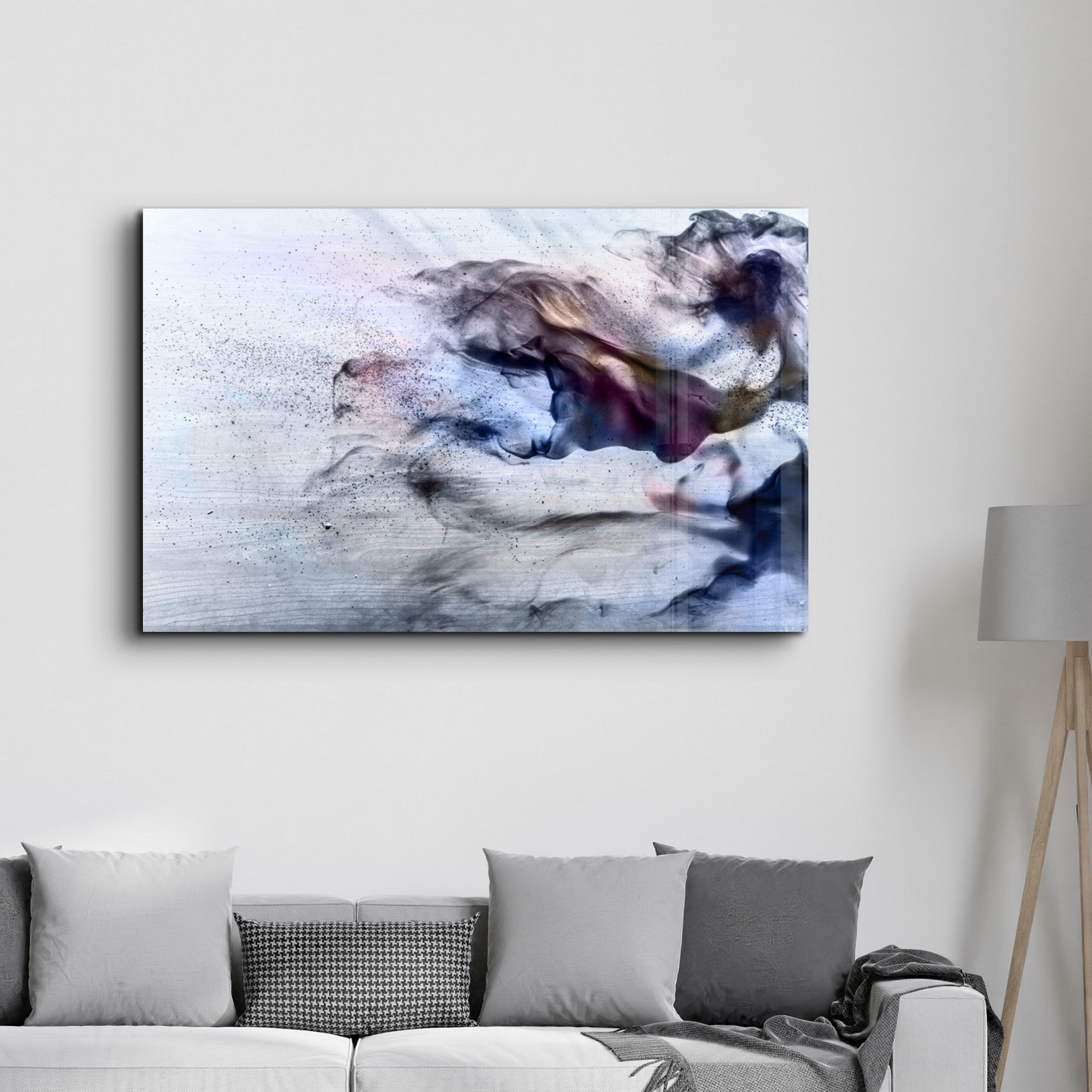 Arte em Vidro Temperado Multicolor 35x55cm - Pintura Decorativa UV de Alta Qualidade