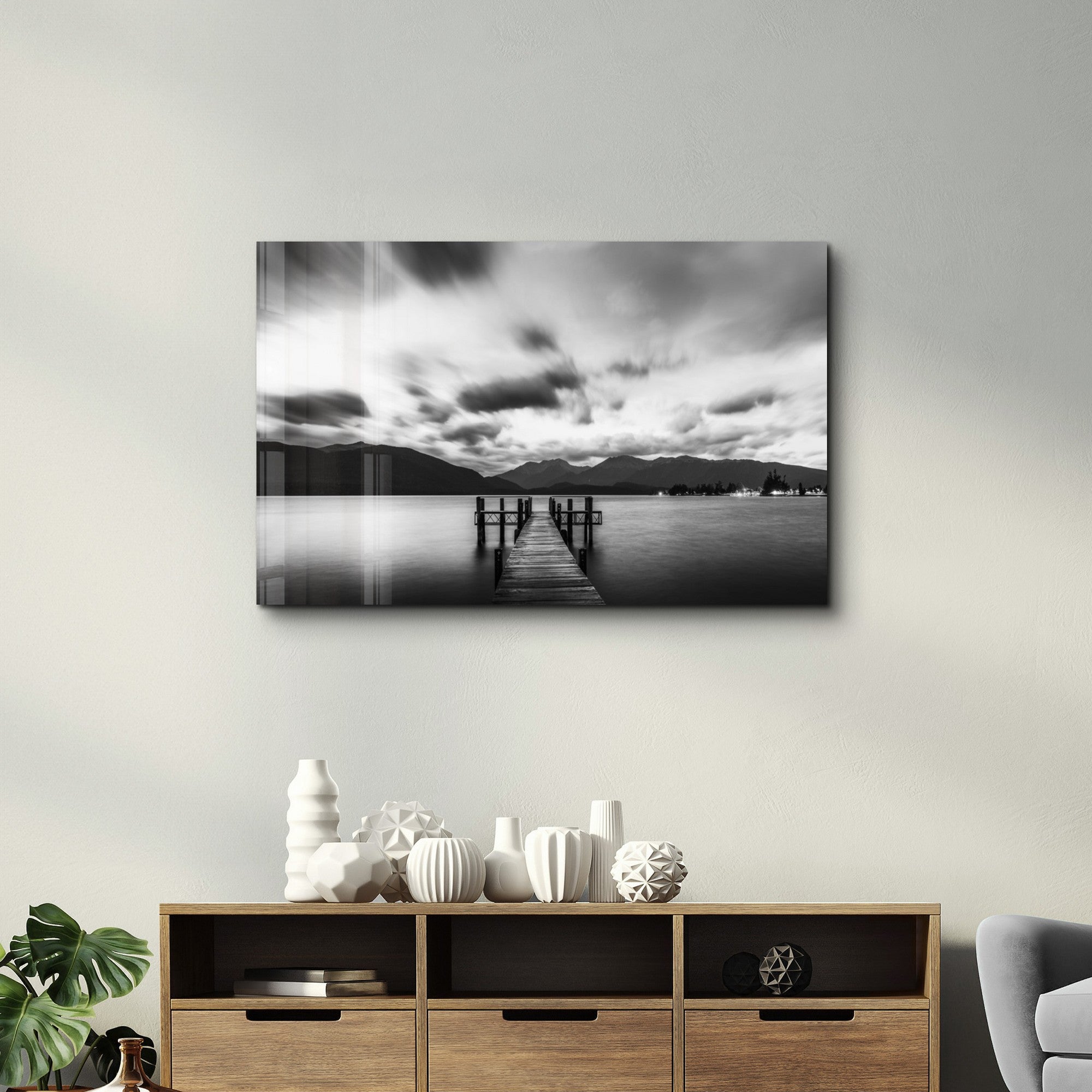 Arte em Vidro Temperado Multicolor 35x55cm - Pintura Decorativa UV de Alta Qualidade