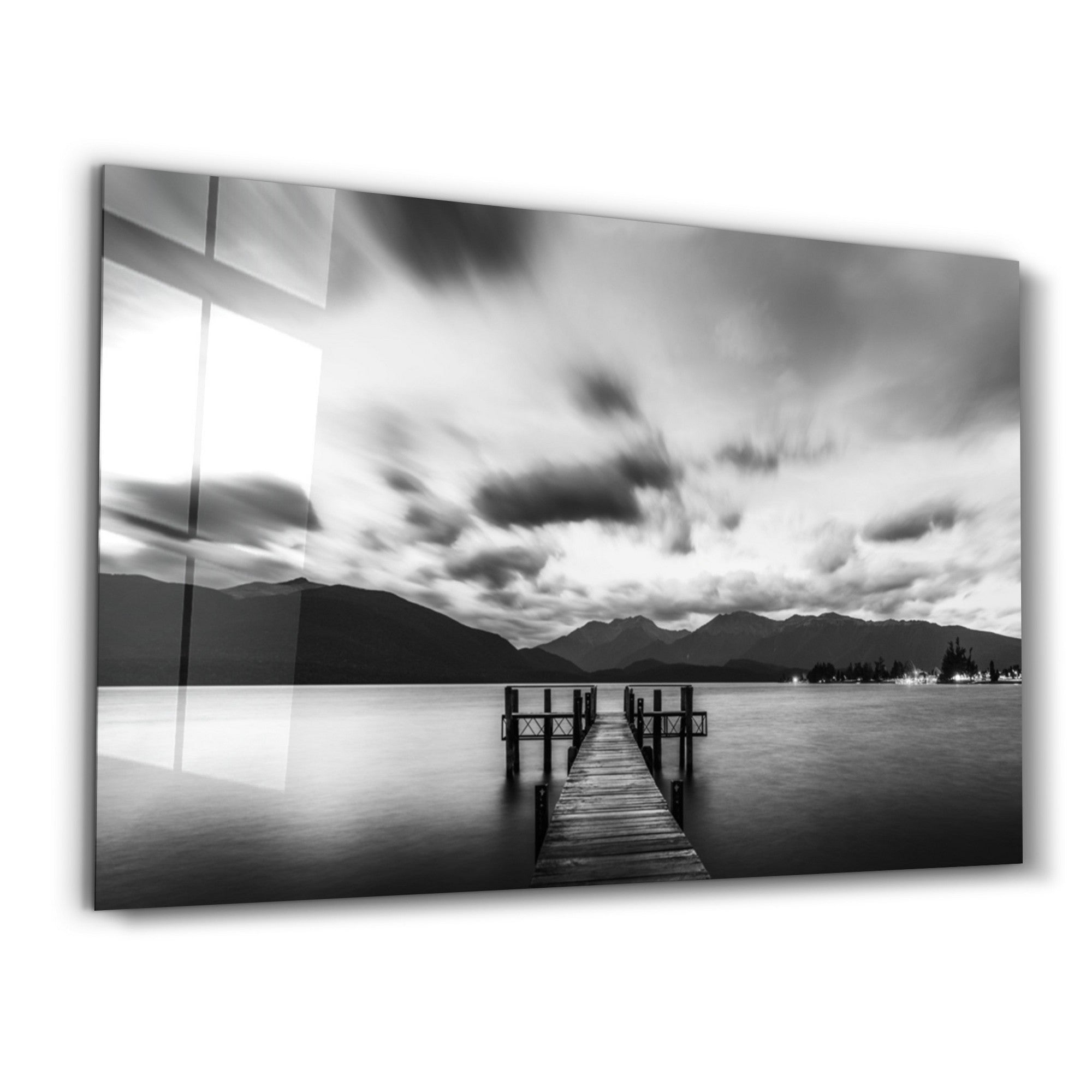 Arte em Vidro Temperado Multicolor 35x55cm - Pintura Decorativa UV de Alta Qualidade