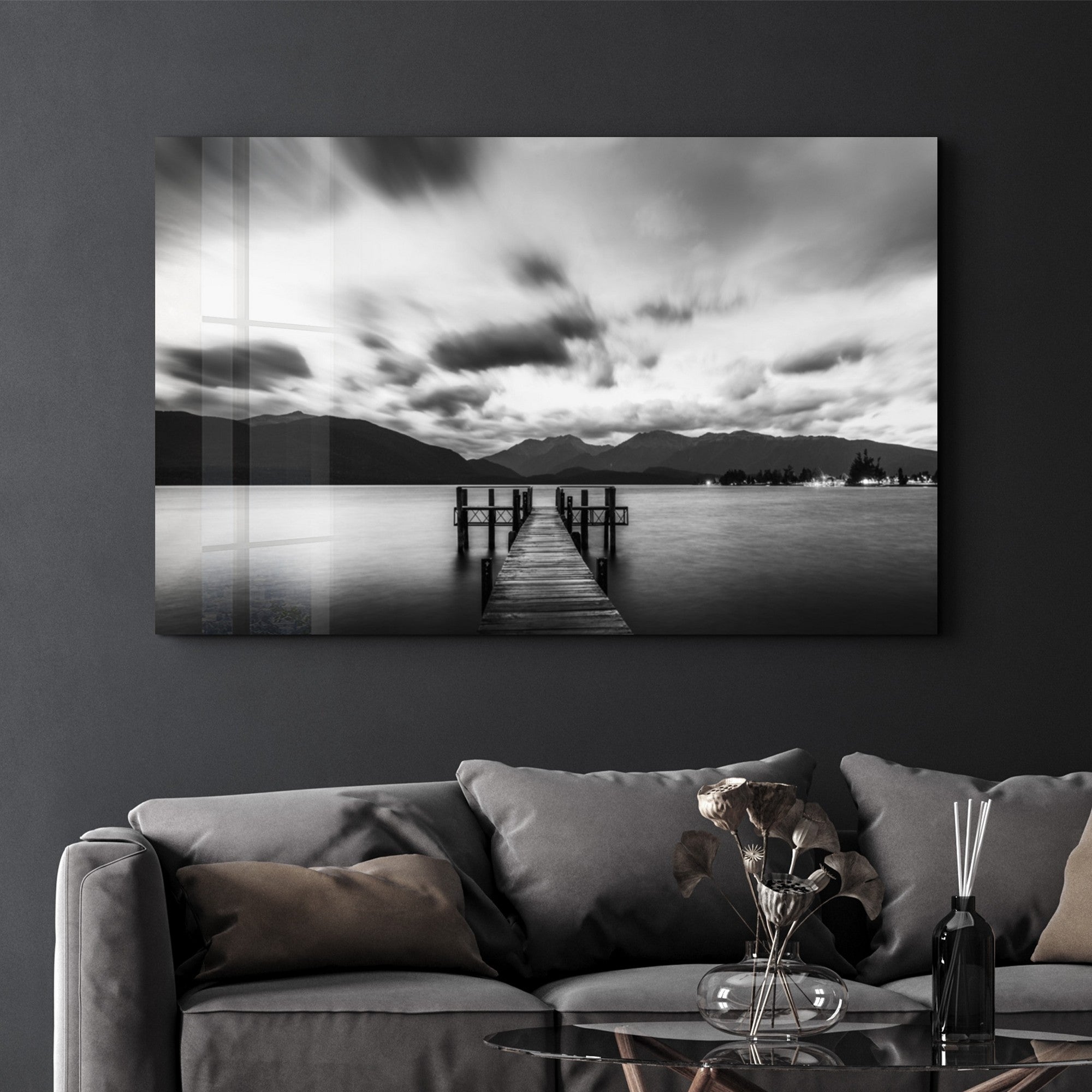 Arte em Vidro Temperado Multicolor 70x110cm - Pintura Decorativa UV de Alta Qualidade