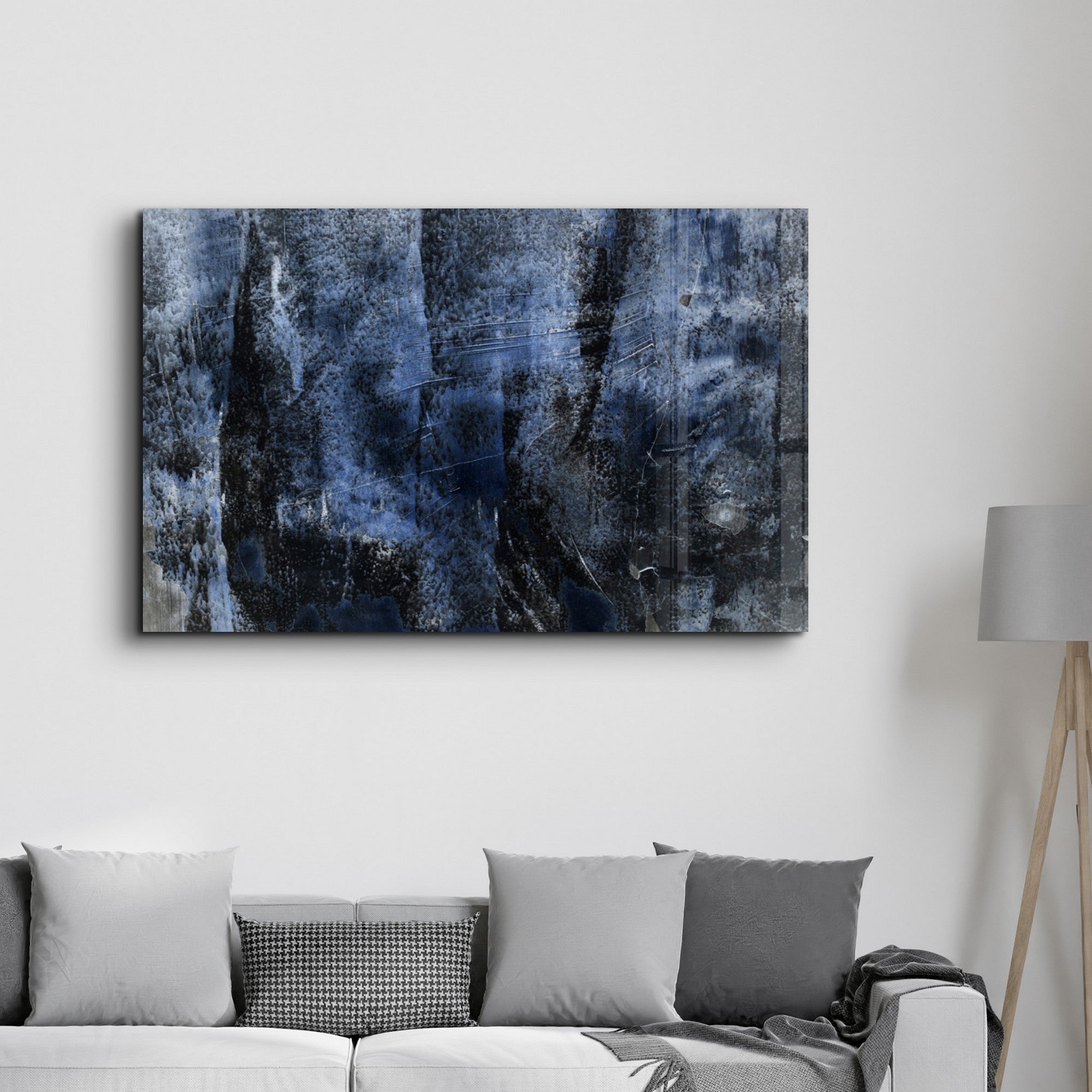 Arte em Vidro Temperado Multicolor 35x55cm - Pintura Decorativa UV de Alta Qualidade