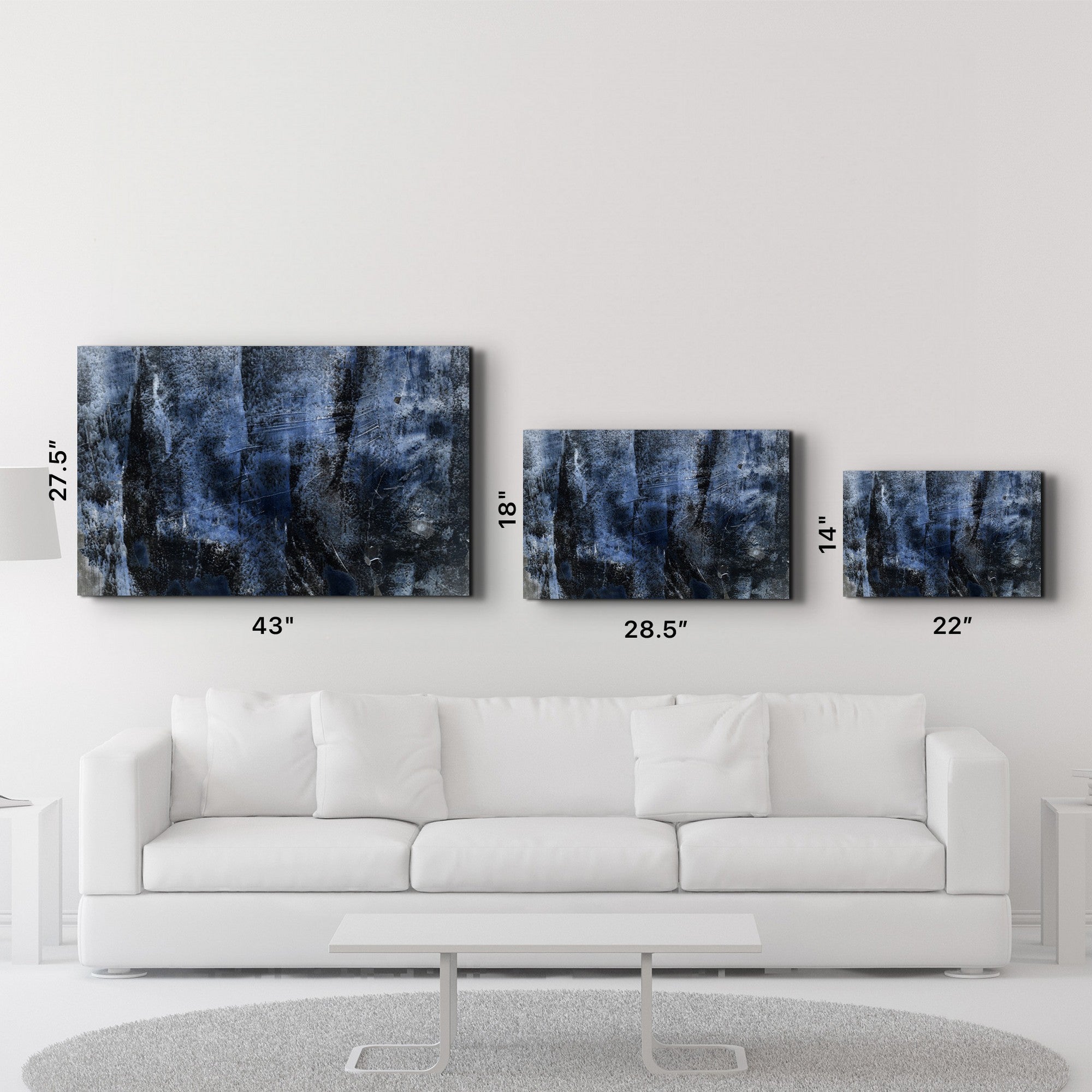 Arte em Vidro Temperado Multicolor 35x55cm - Pintura Decorativa UV de Alta Qualidade