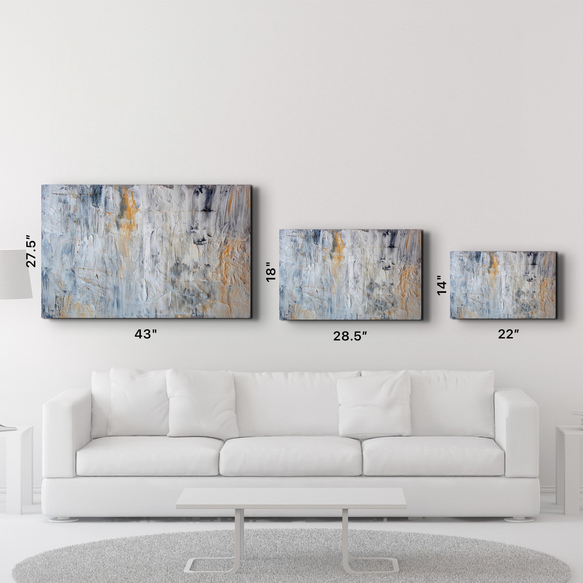 Arte Decorativa em Vidro Temperado Multicolor 35x55cm - Impressão UV de Alta Qualidade