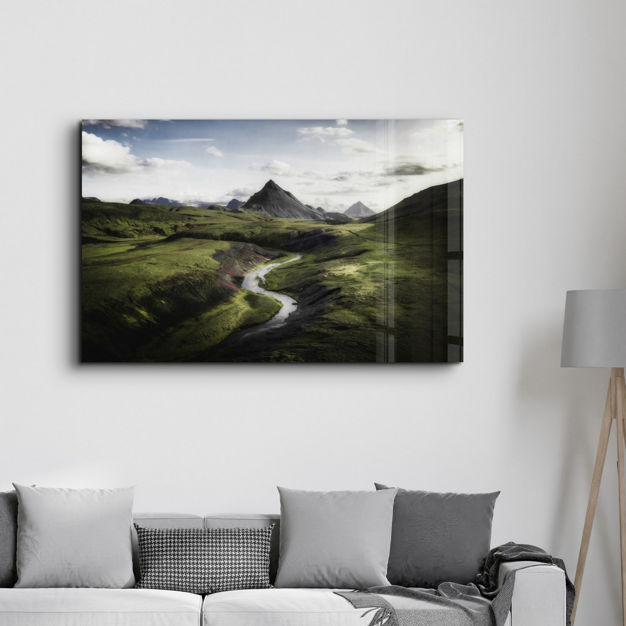 Arte em Vidro Temperado Multicolor 35x55cm - Pintura Decorativa UV de Alta Qualidade