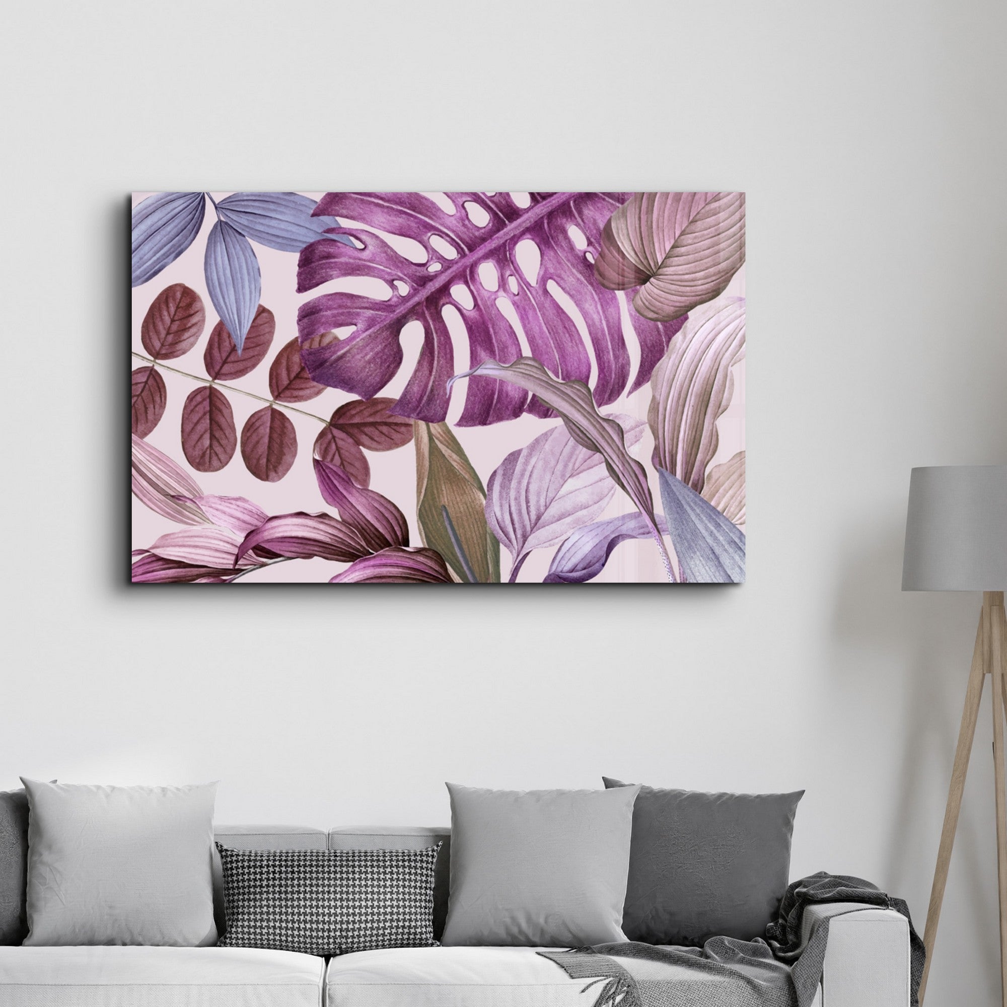 Arte em Vidro Temperado Multicolor 70x110cm - Pintura Decorativa UV de Alta Qualidade