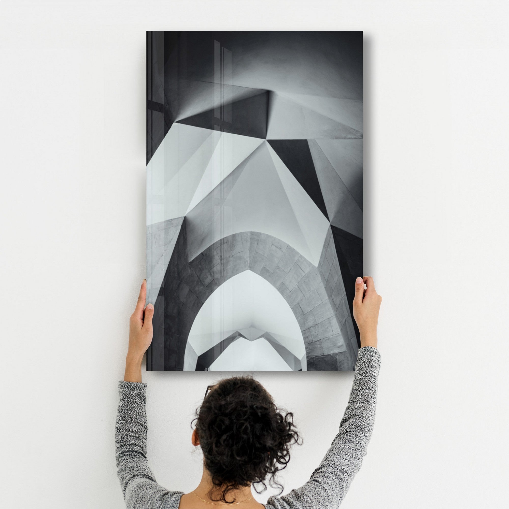 Arte em Vidro Temperado Multicolor 46x72cm - Pintura Decorativa UV de Alta Qualidade