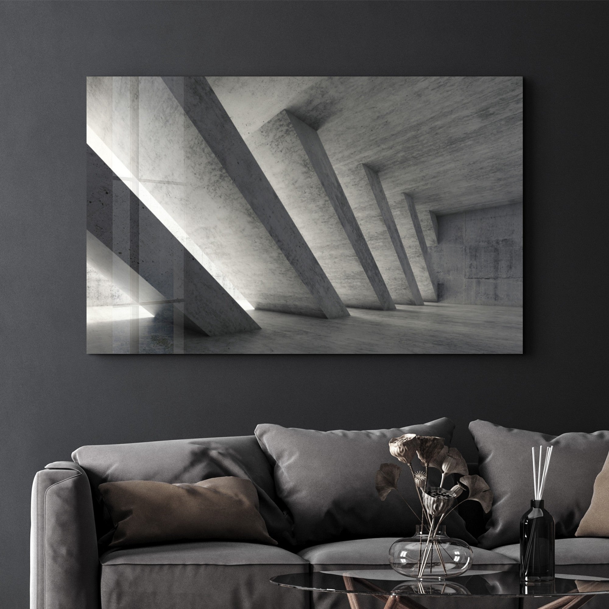 Arte em Vidro Temperado Multicolor 70x110cm - Pintura Decorativa UV de Alta Qualidade