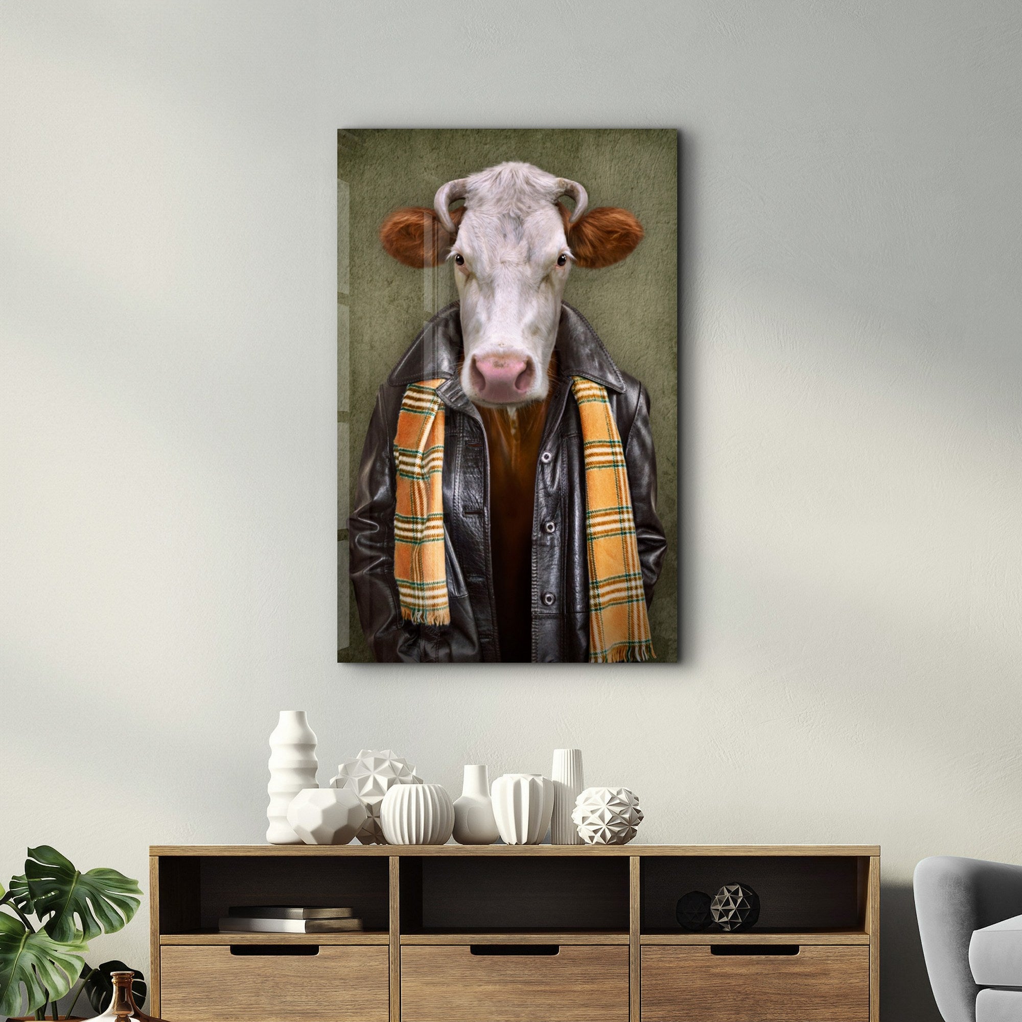 Arte em Vidro Temperado Multicolor 35x55cm - Pintura Decorativa UV de Alta Qualidade