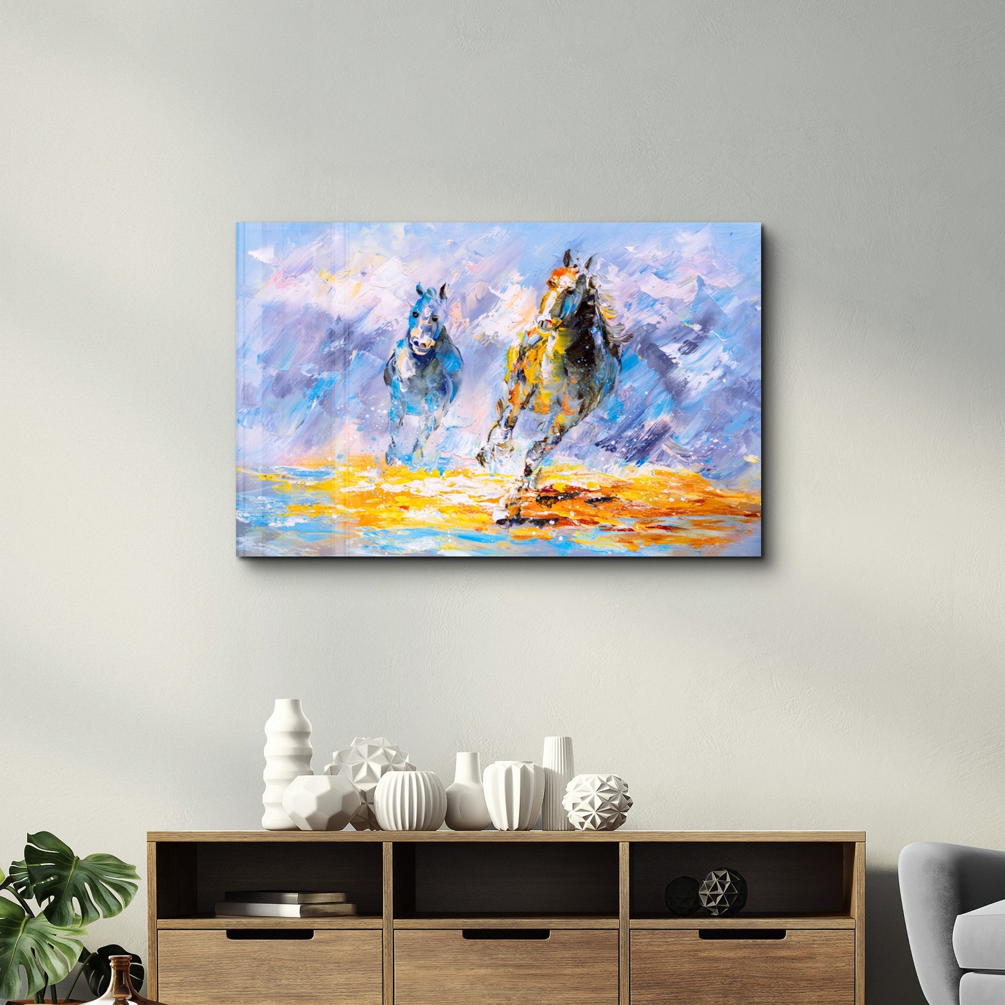 Arte em Vidro Temperado Multicolor 70x110cm - Pintura Decorativa UV de Alta Qualidade