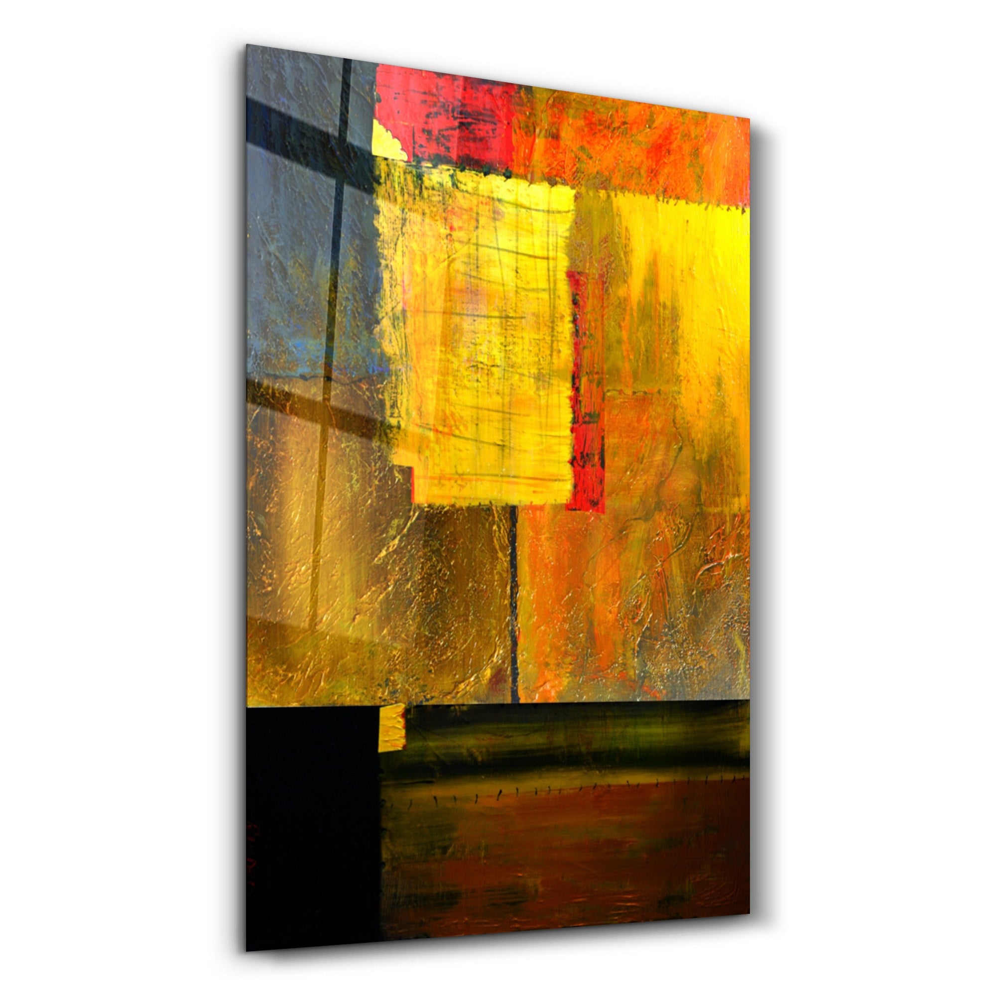 Arte em Vidro Temperado Multicolor 70x110cm - Pintura Decorativa UV de Alta Qualidade