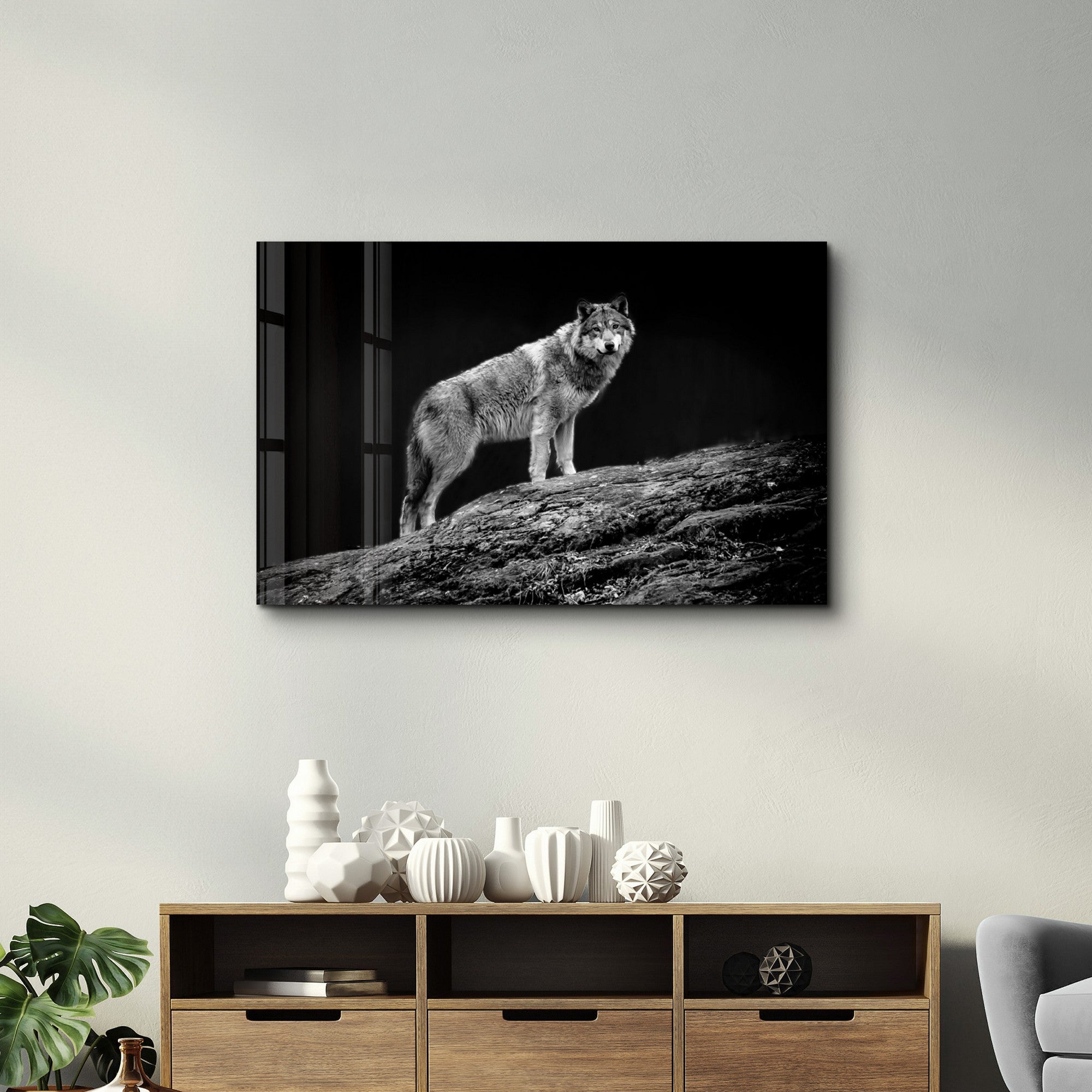 Arte Decorativa em Vidro Temperado Multicolor 46x72cm - Impressão UV de Alta Qualidade