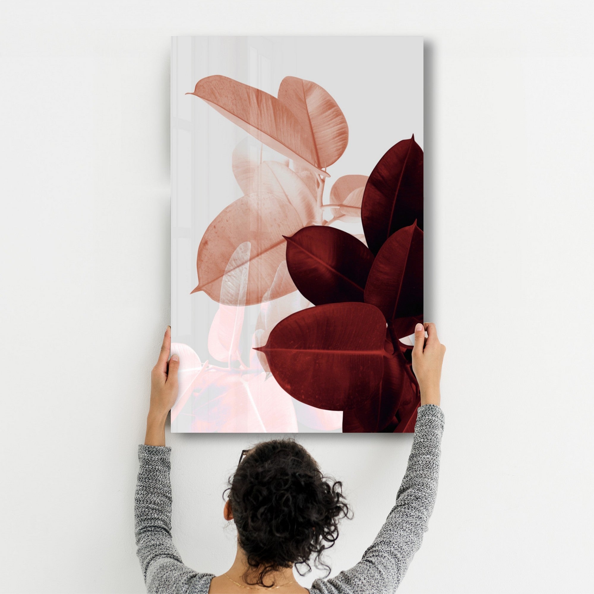 Arte em Vidro Temperado Multicolor 70x110cm - Pintura Decorativa UV de Alta Qualidade