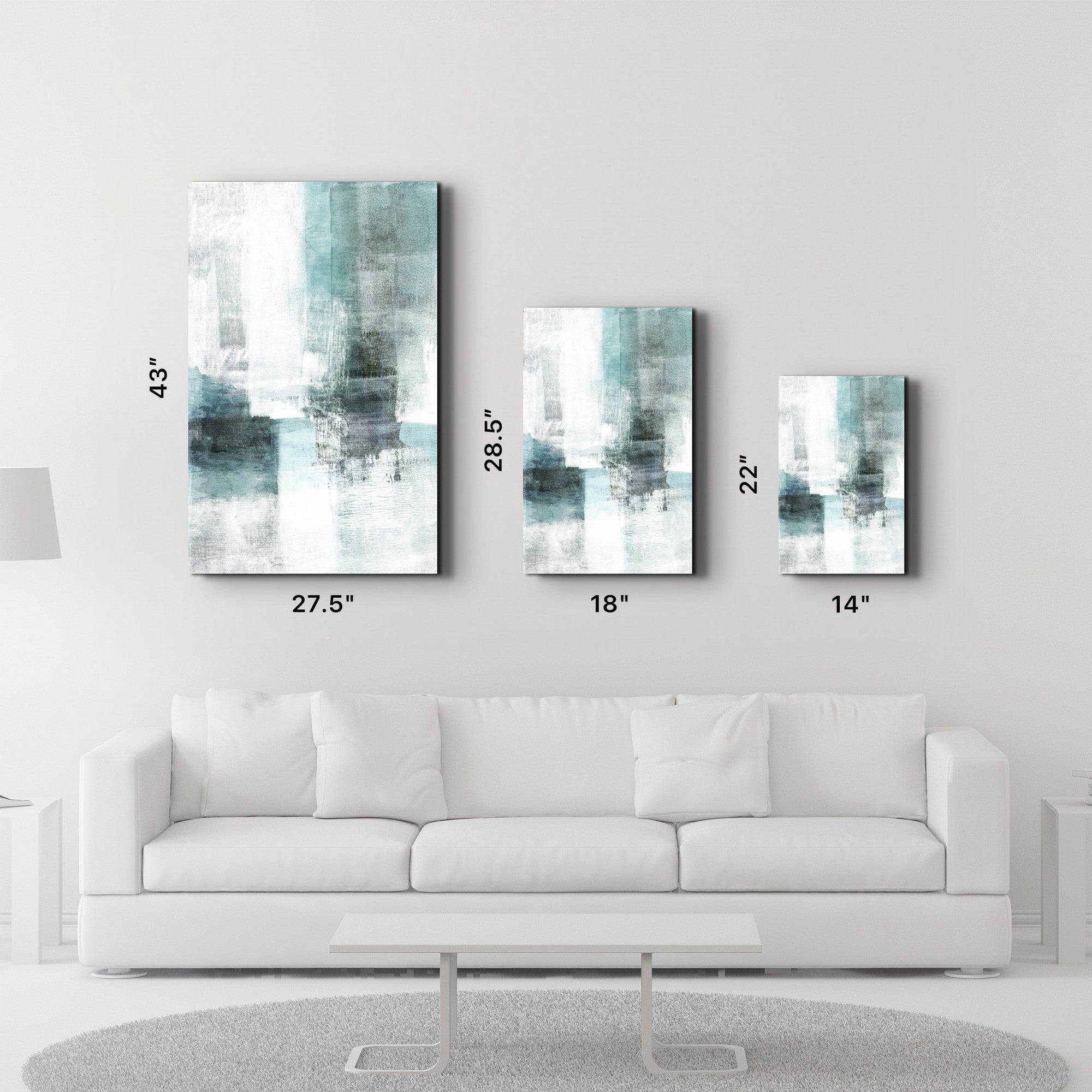 Arte em Vidro Temperado Multicolor 35x55cm - Pintura Decorativa UV de Alta Qualidade