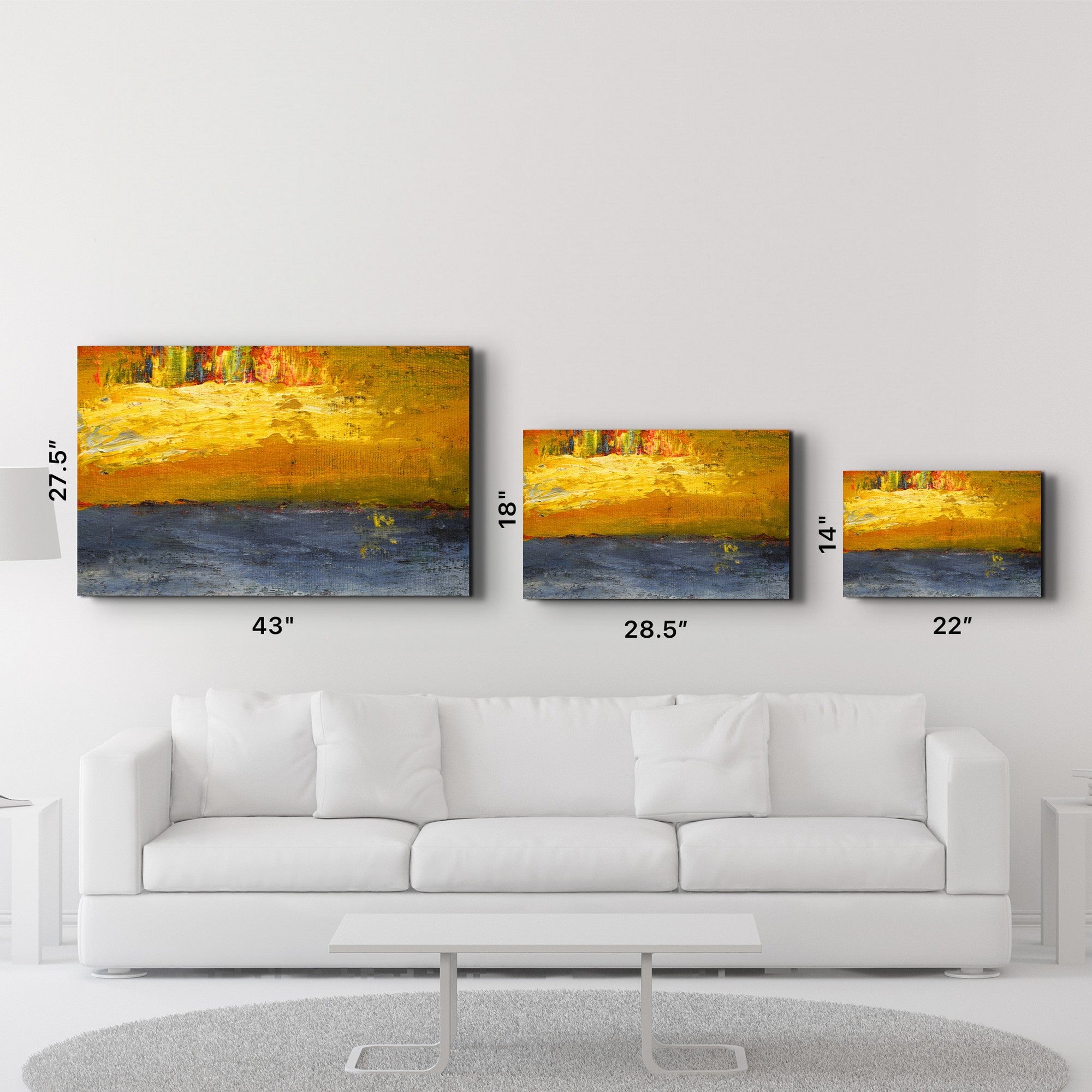 Arte em Vidro Temperado Multicolor 70x110cm - Pintura Decorativa UV de Alta Qualidade