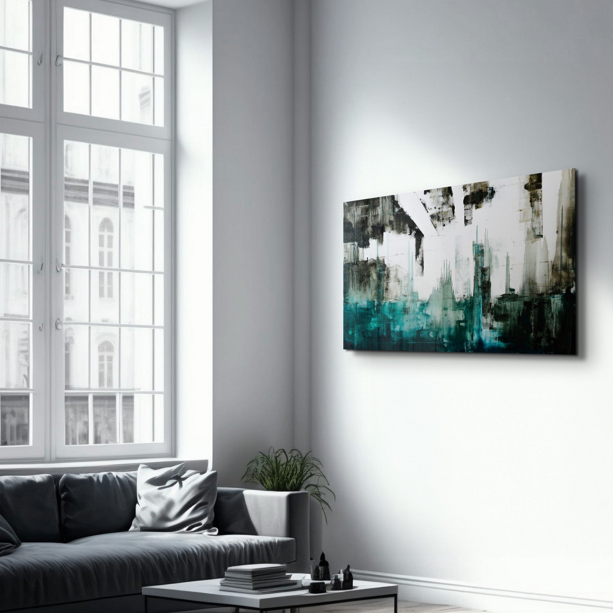 Arte em Vidro Temperado Multicolor 35x55cm - Pintura Decorativa UV de Alta Qualidade