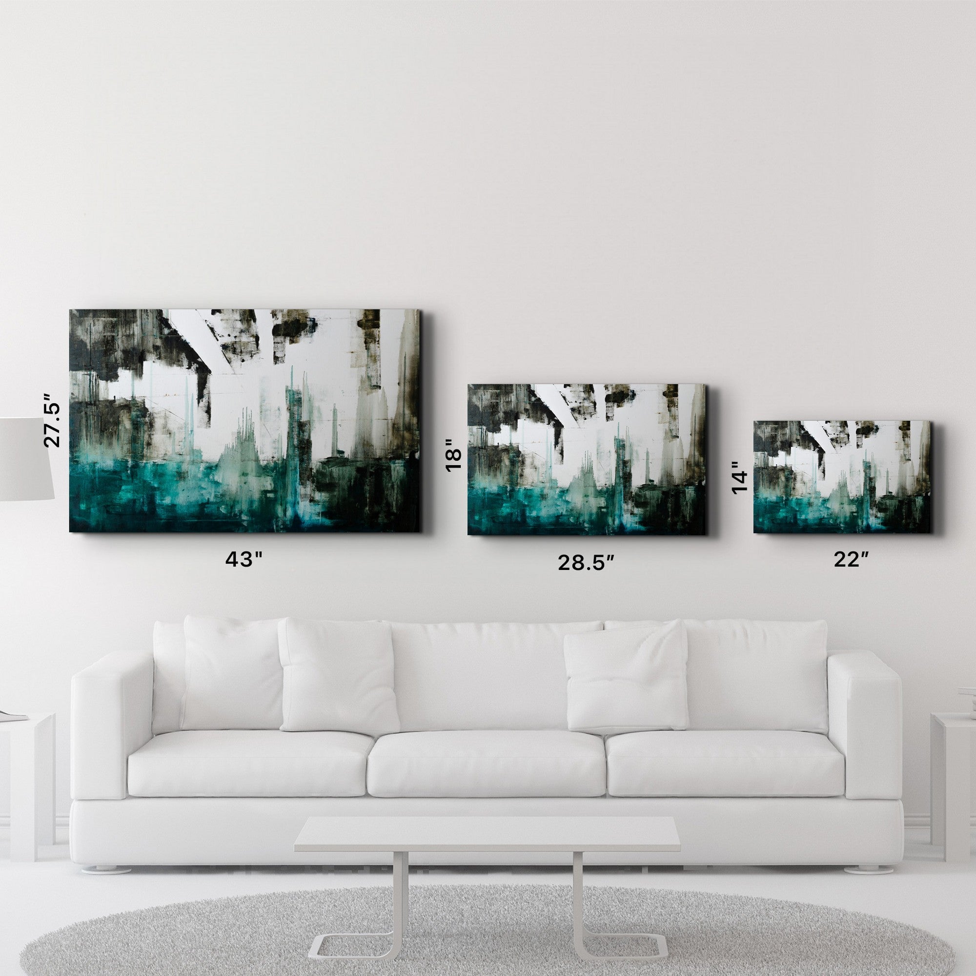 Arte em Vidro Temperado Multicolor 35x55cm - Pintura Decorativa UV de Alta Qualidade