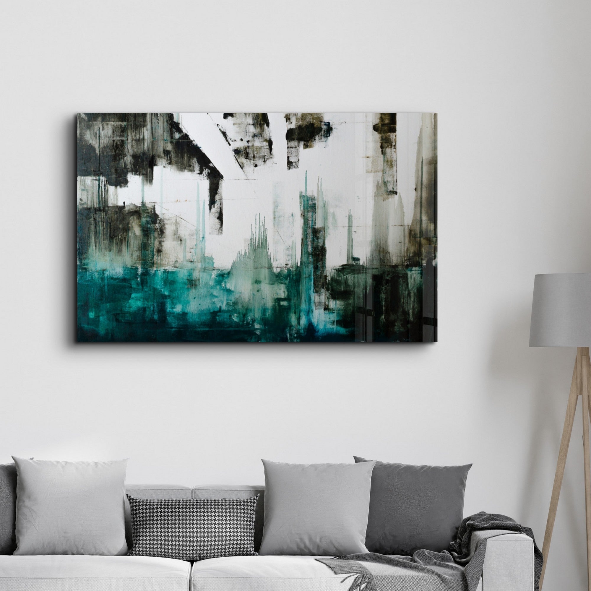 Arte em Vidro Temperado Multicolor 70x110cm - Pintura Decorativa UV de Alta Qualidade