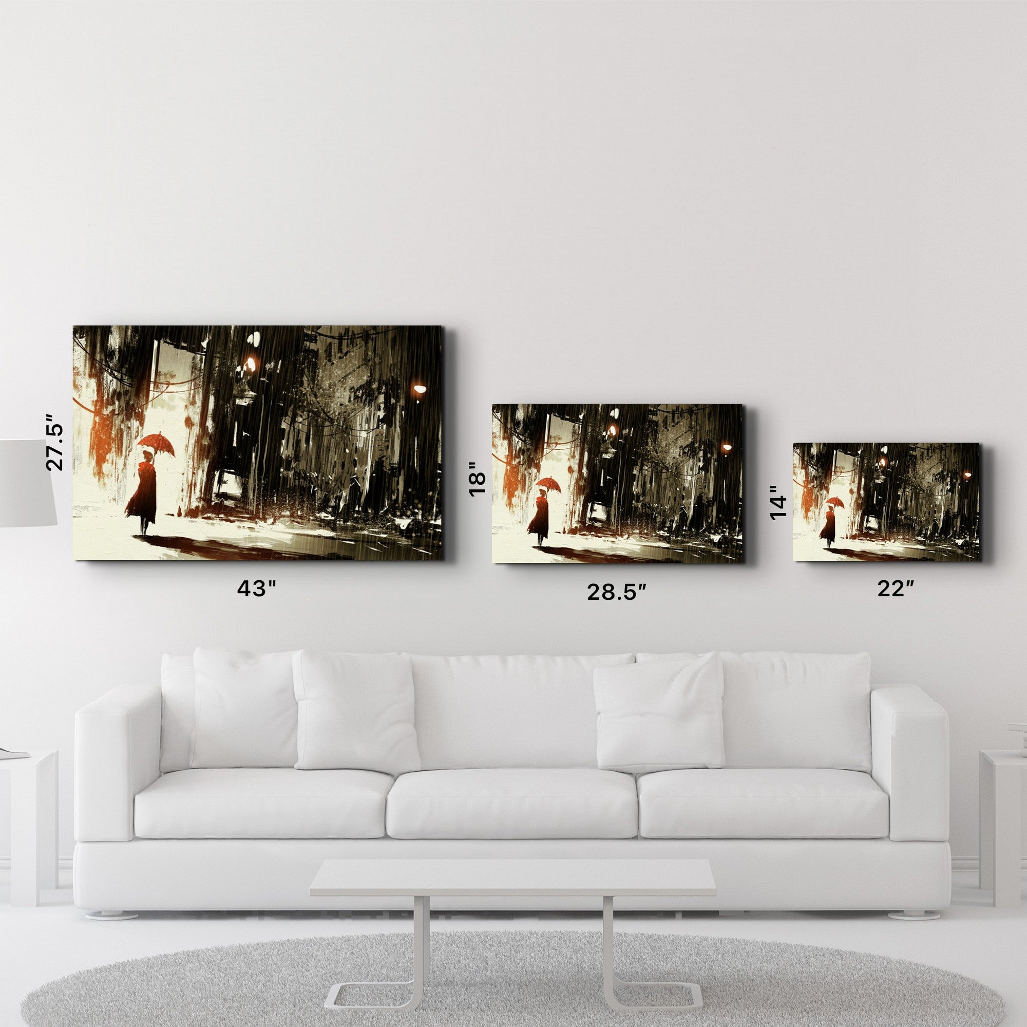 Arte em Vidro Temperado Multicolor 35x55cm - Pintura Decorativa UV de Alta Qualidade