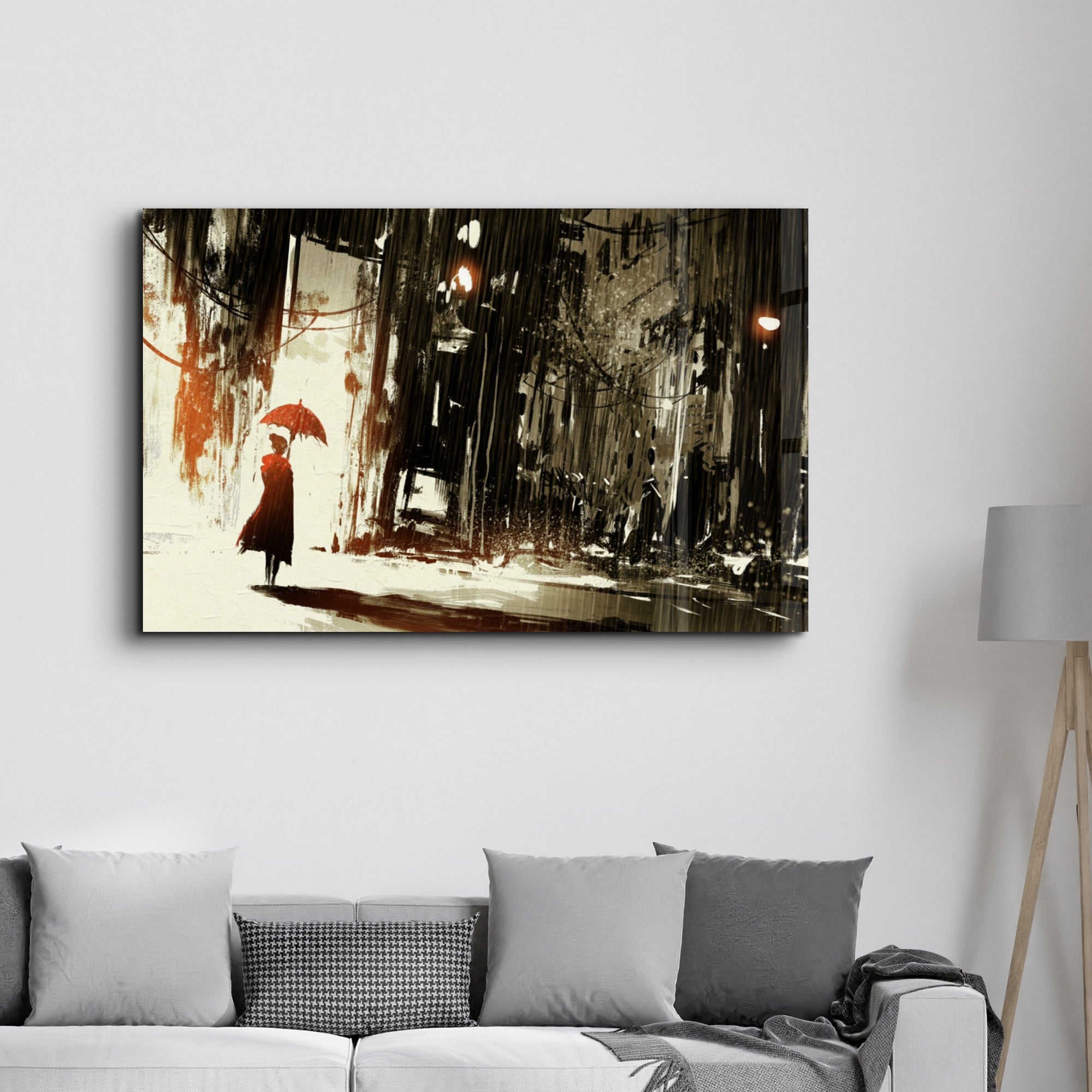 Arte em Vidro Temperado Multicolor 70x110cm - Pintura Decorativa UV de Alta Qualidade