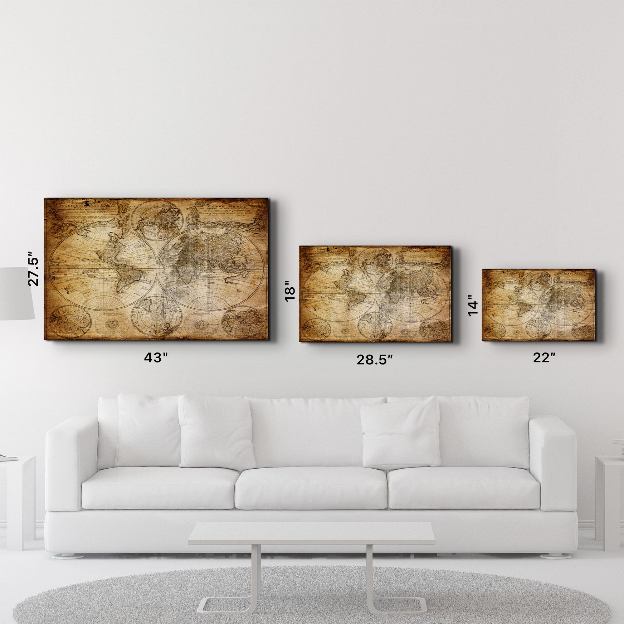 Arte Decorativa em Vidro Temperado Multicolor 35x55cm - Impressão UV de Alta Qualidade