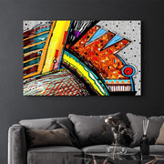 Arte em Vidro Temperado Multicolor 70x110cm - Pintura Decorativa UV de Alta Qualidade