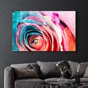 Arte em Vidro Temperado Multicolor 35x55cm - Pintura Decorativa UV de Alta Qualidade